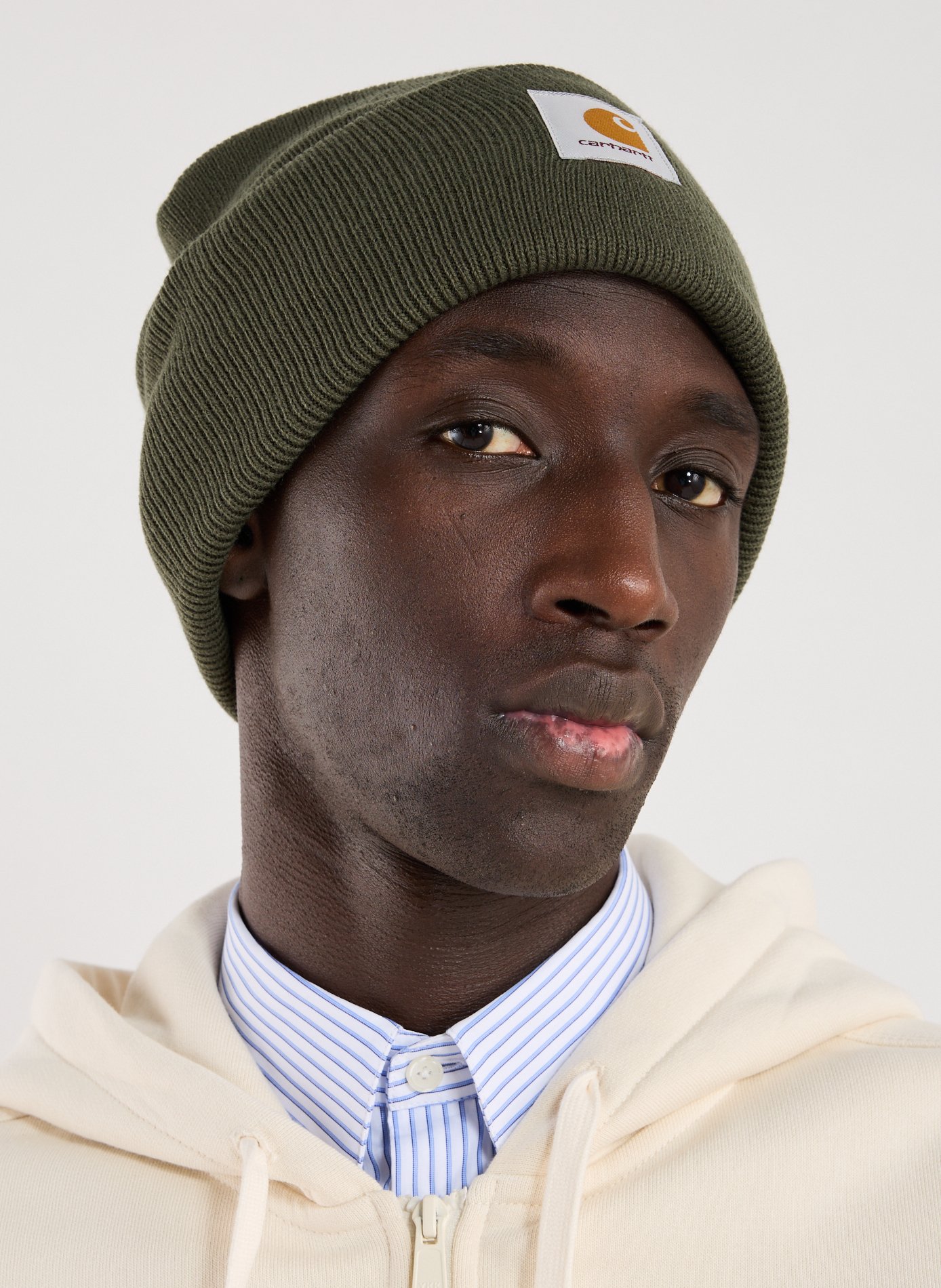 Bonnet à revers CARHARTT WIP Vert