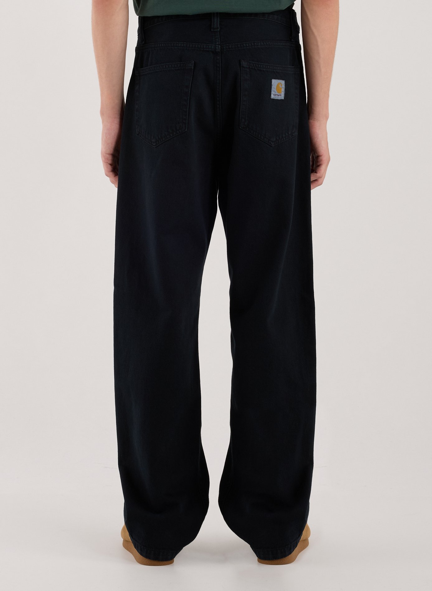 Straight cotton jeans CARHARTT WIP Blue