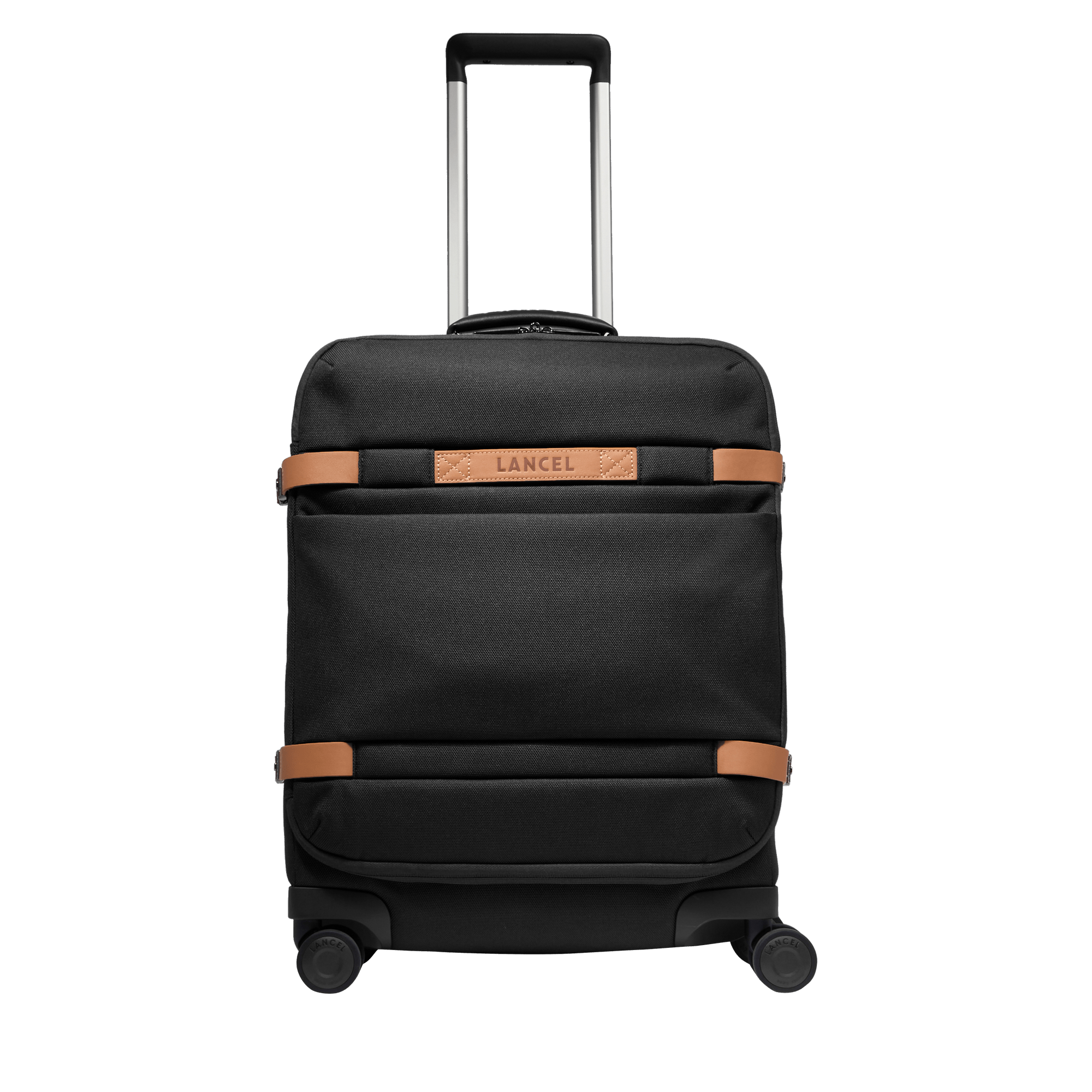 Valise cabine 4 roues ouverture frontale neo partance de lancel en toile LANCEL Noir