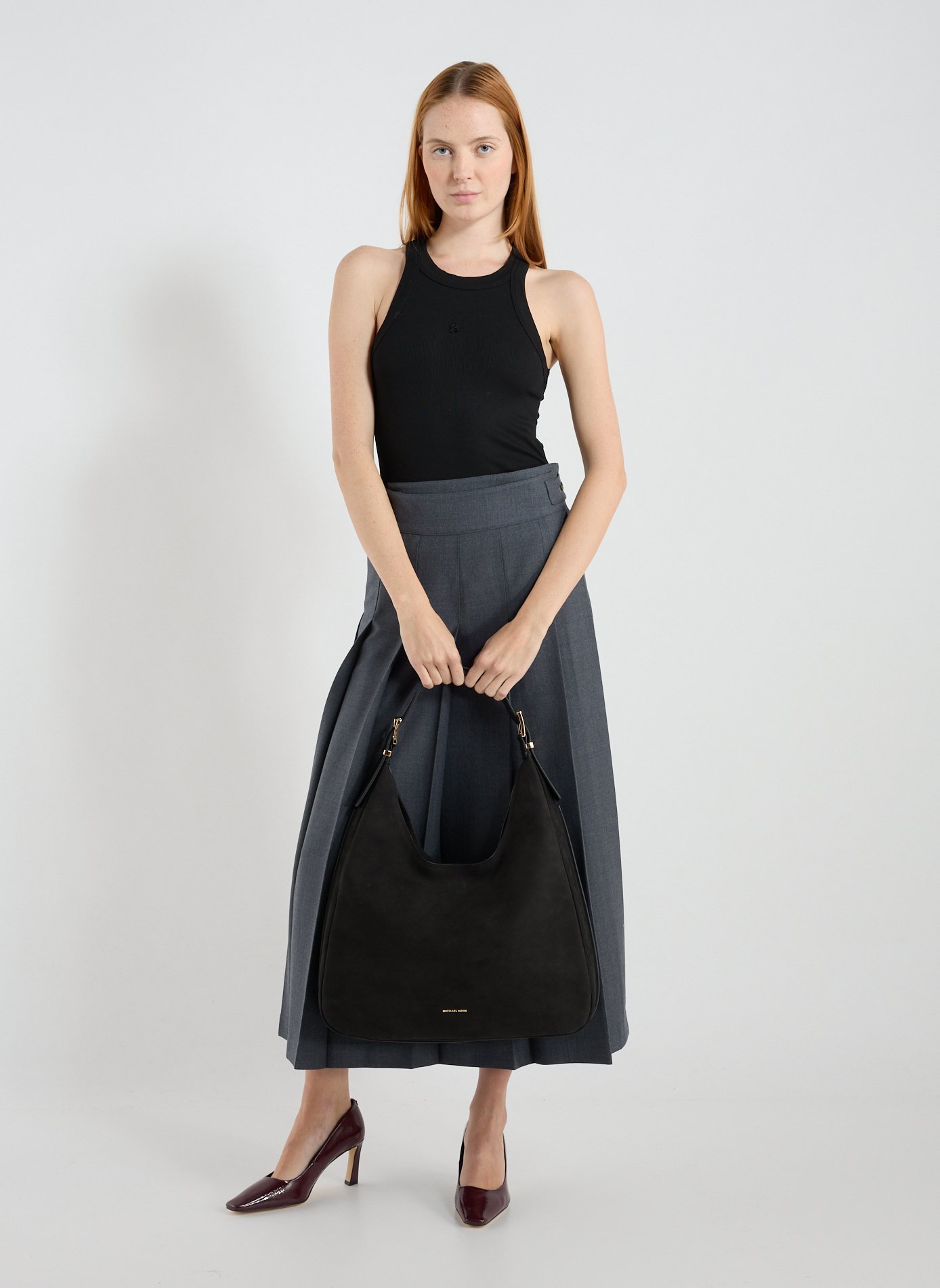 Sac à main Nolita en cuir MICHAEL KORS Noir