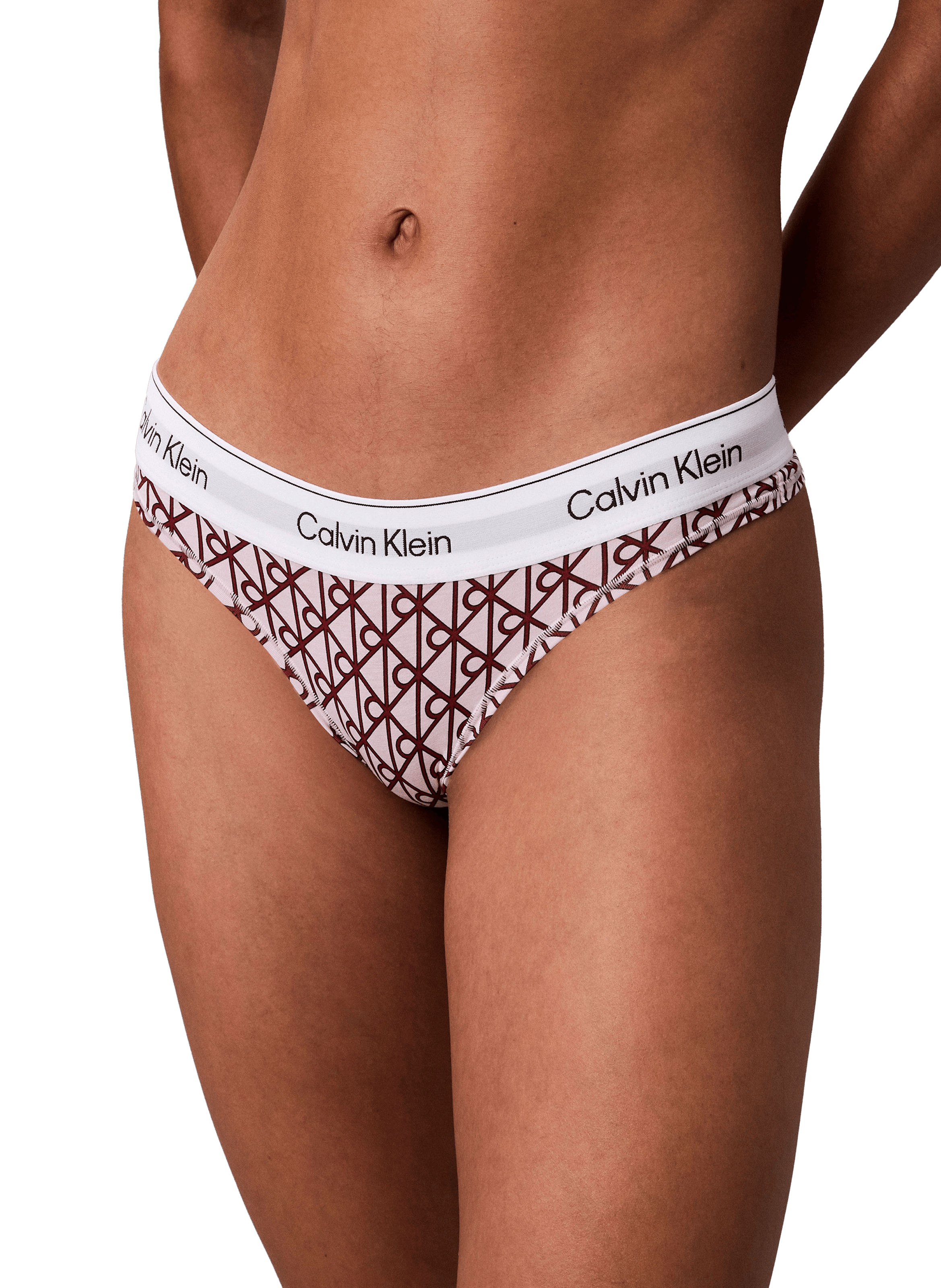 String à motif CALVIN KLEIN Rouge