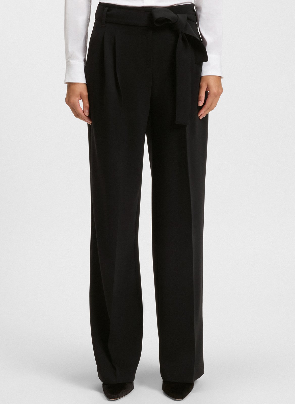 Pantalon à pinces BOSS Noir