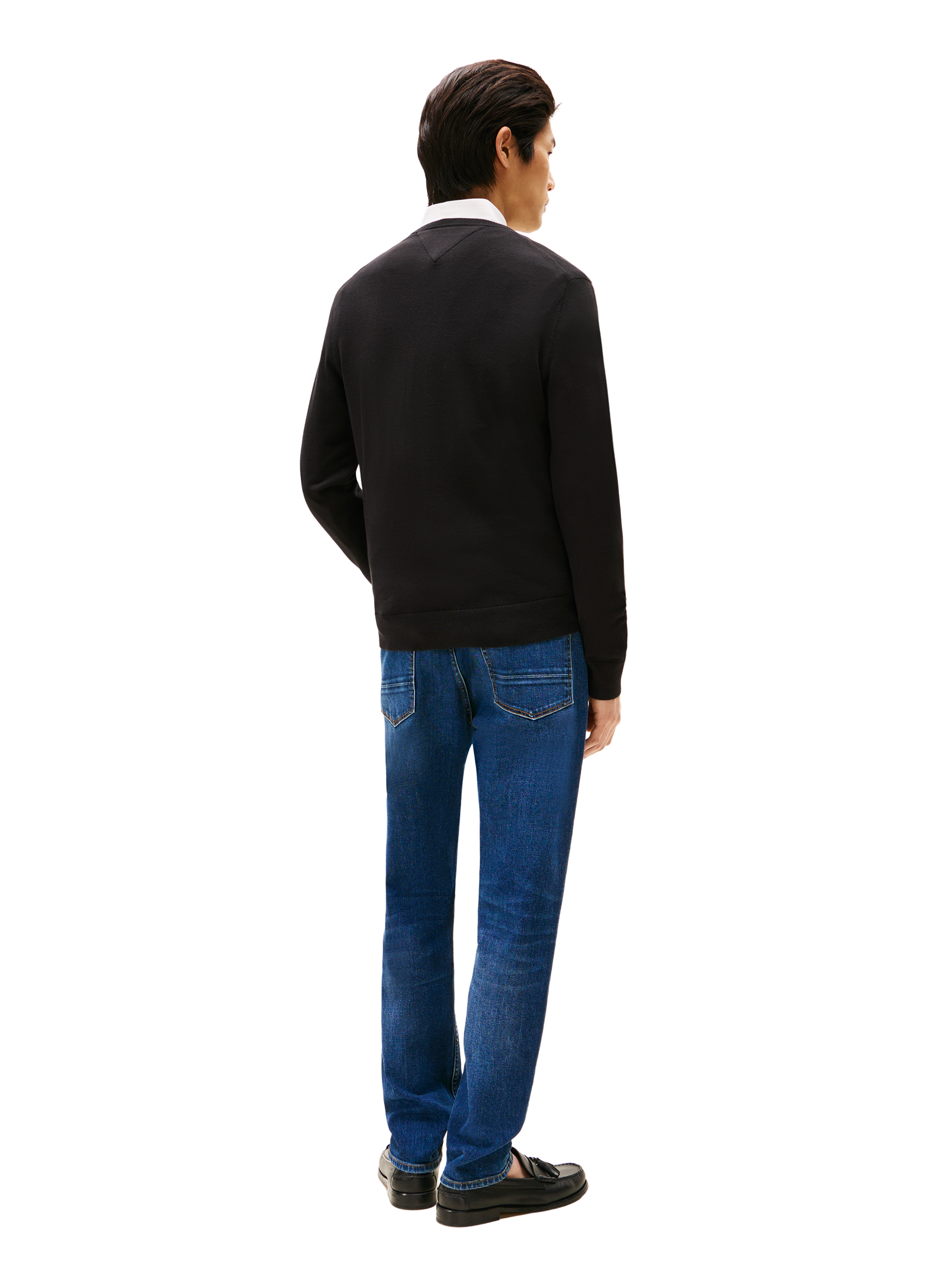 Cotton jumper TOMMY HILFIGER Black