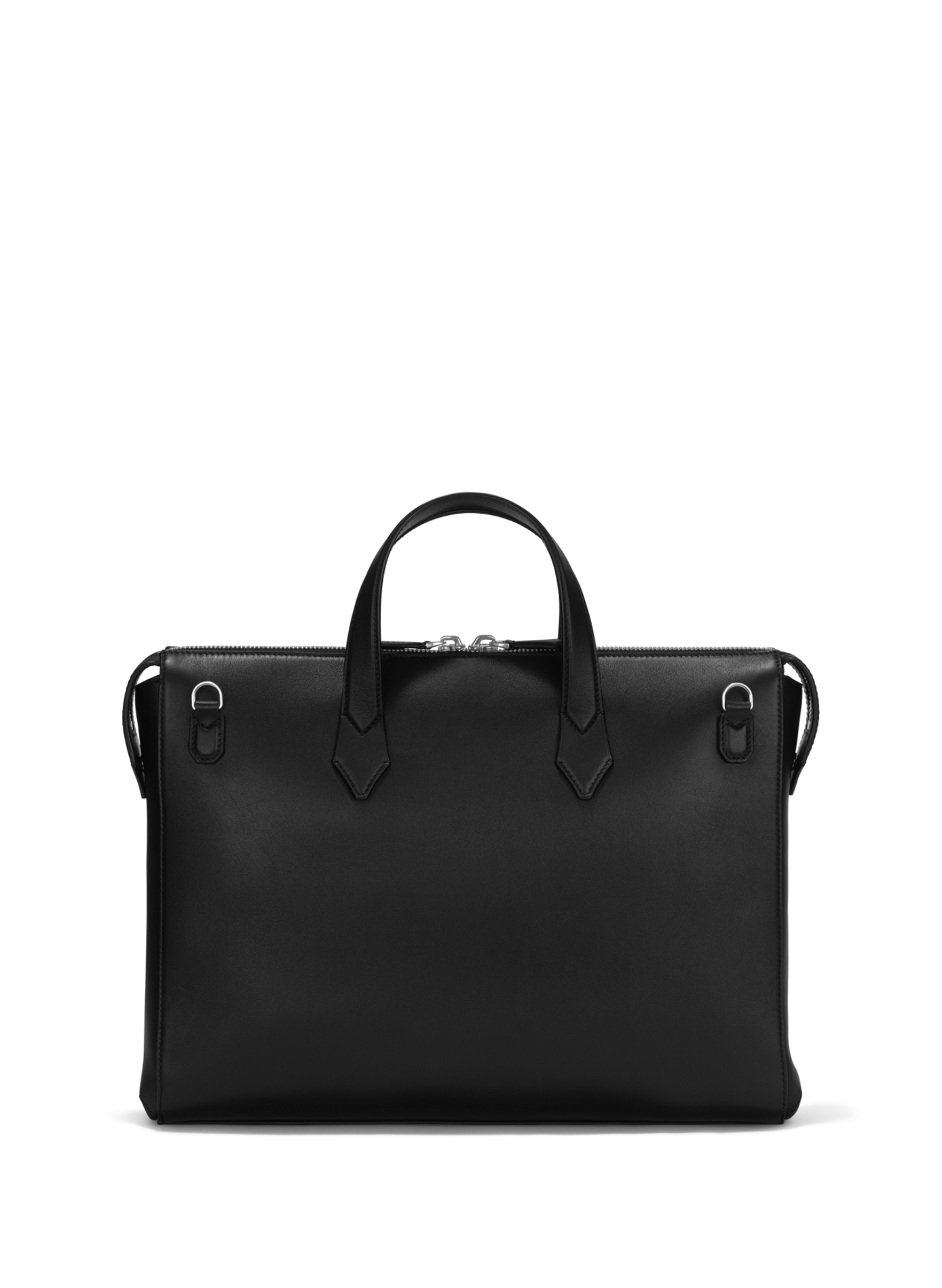 Leather briefcase MONTBLANC Black