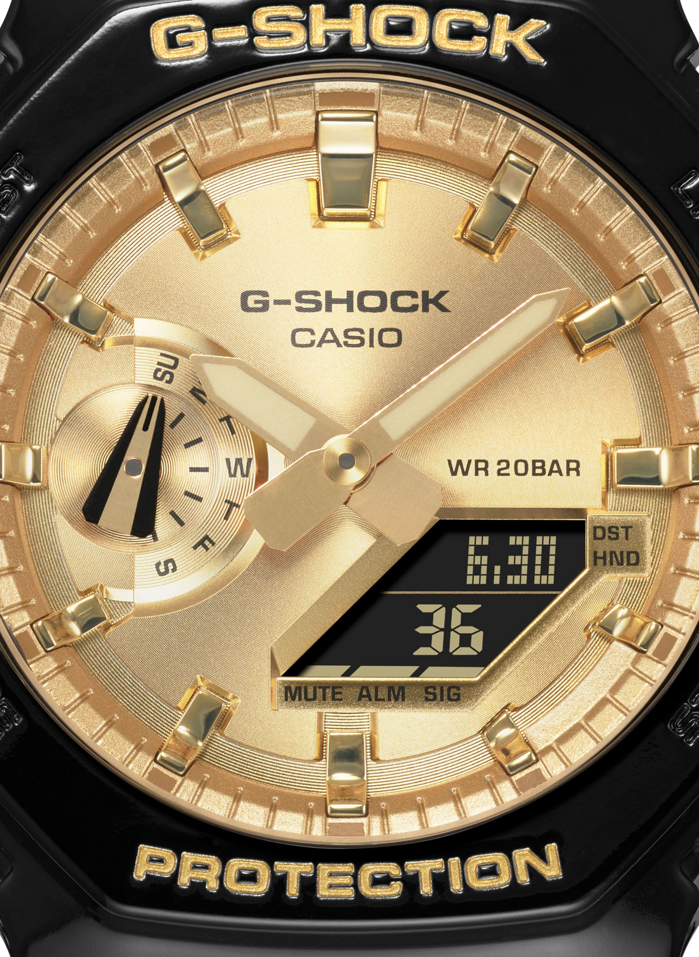 Montre classique en résine CASIO Noir