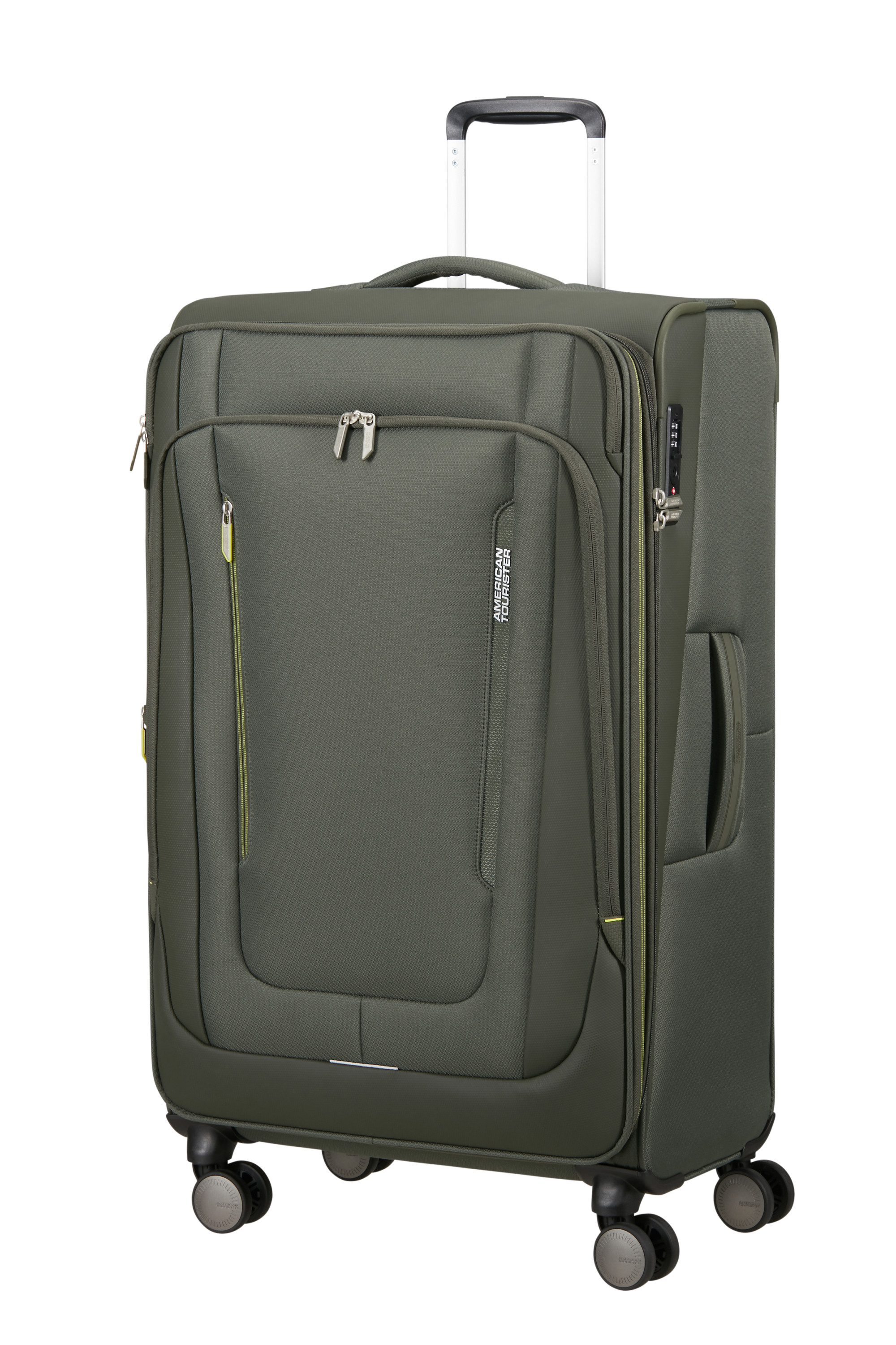 Wanderlite valise 4 roues taille l AMERICAN TOURISTER Kaki