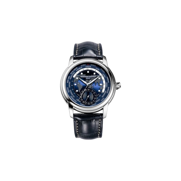 Montre automatique Classic Worldtimer en cuir Montre automatique Classic Worldtimer en cuir