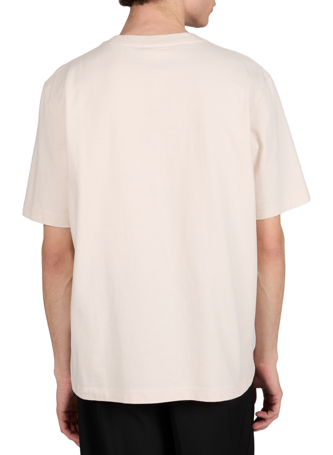 T-shirt en coton Fox Comfort MAISON KITSUNÉ Rose
