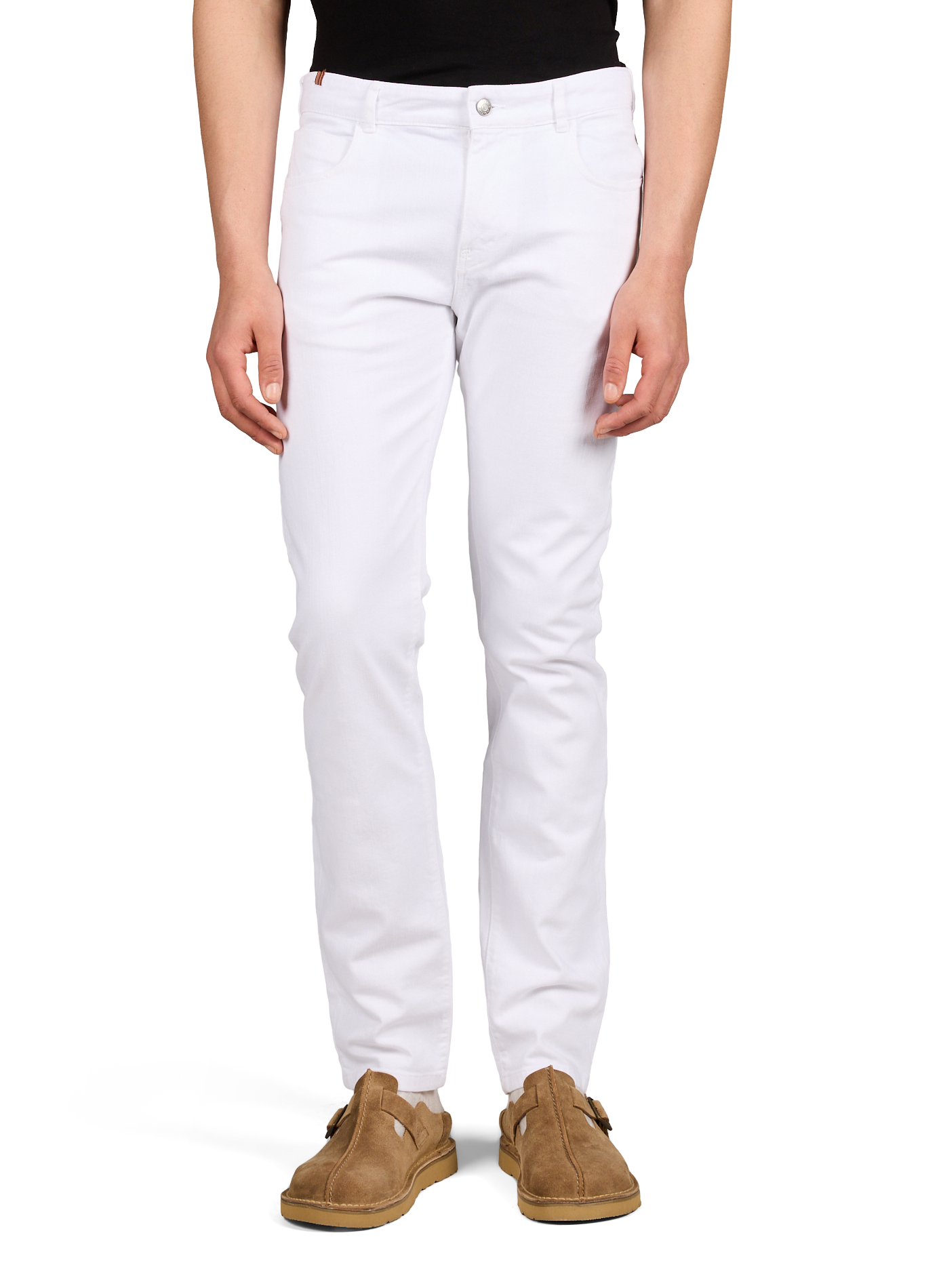 Straight cotton jeans NOTIFY White