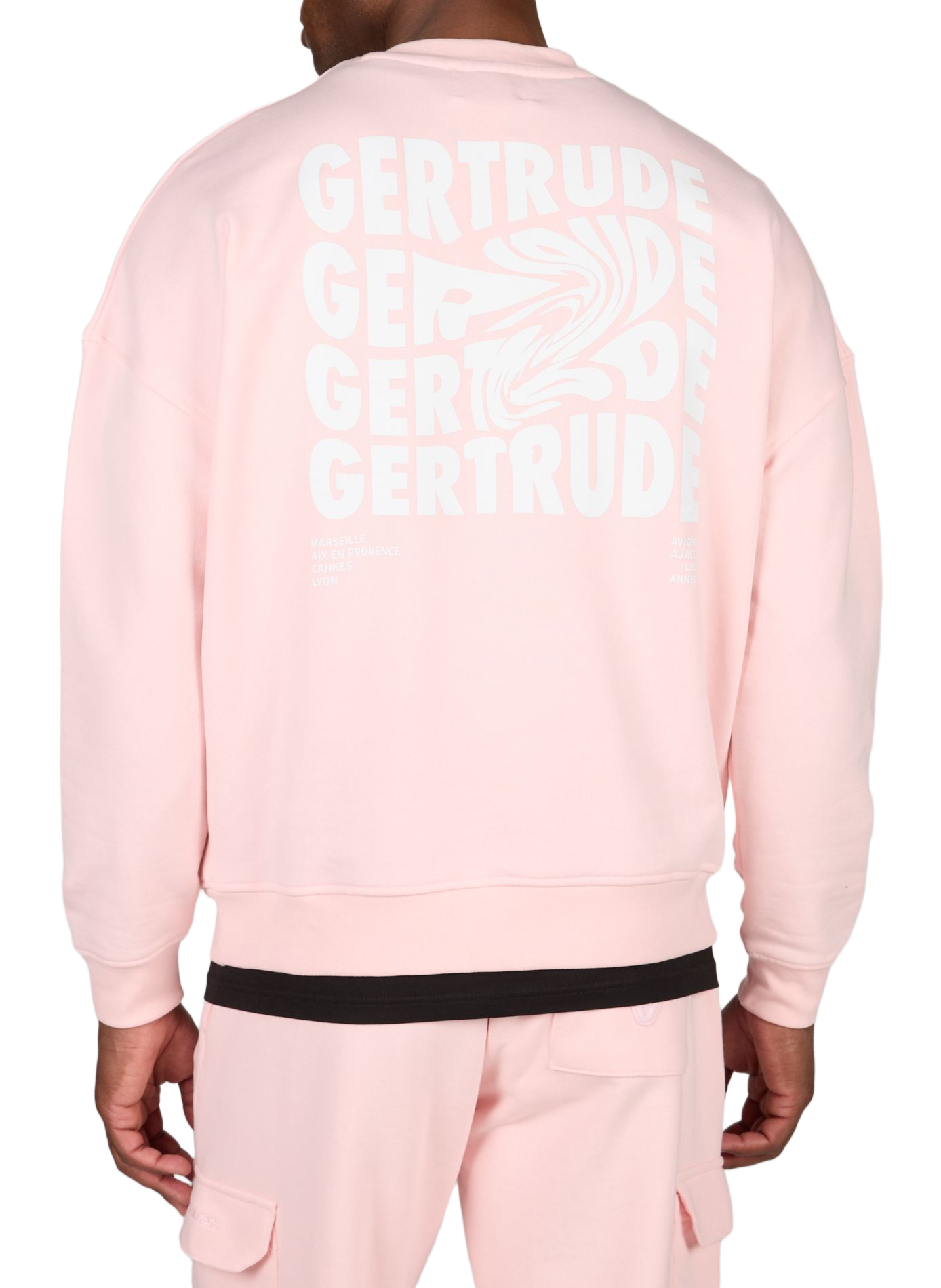 Sweat Ruben Fluidity en coton GERTRUDE ET GASTON Rose
