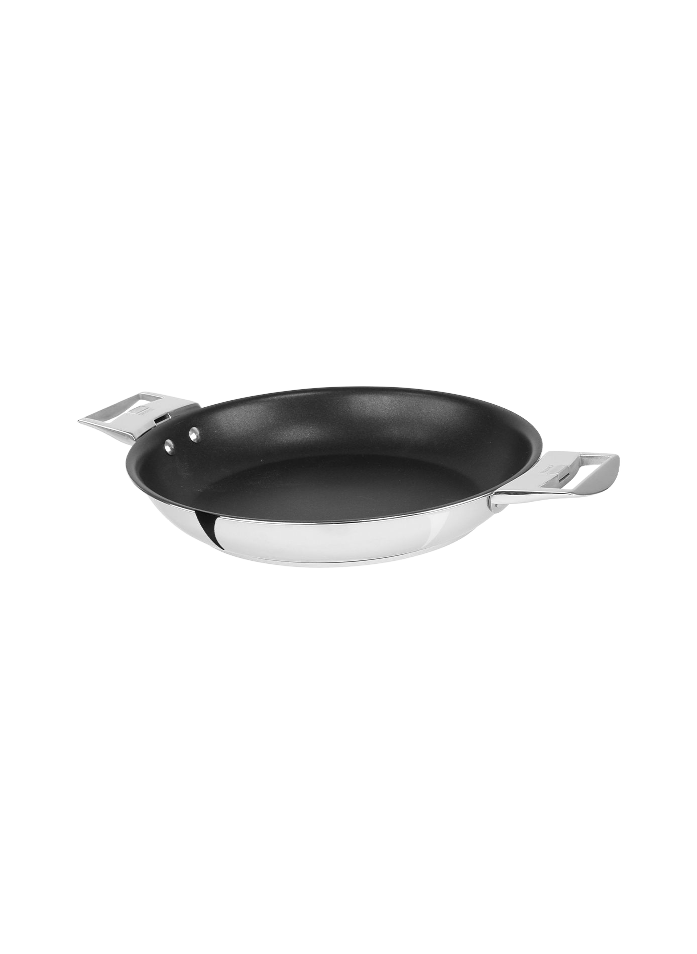 Poêle anti-adhésive Casteline en inox CRISTEL Gris