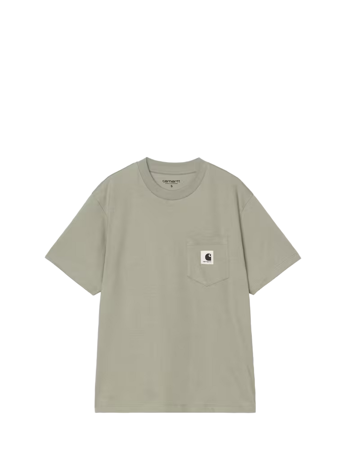Short-sleeve cotton pullover CARHARTT WIP Green