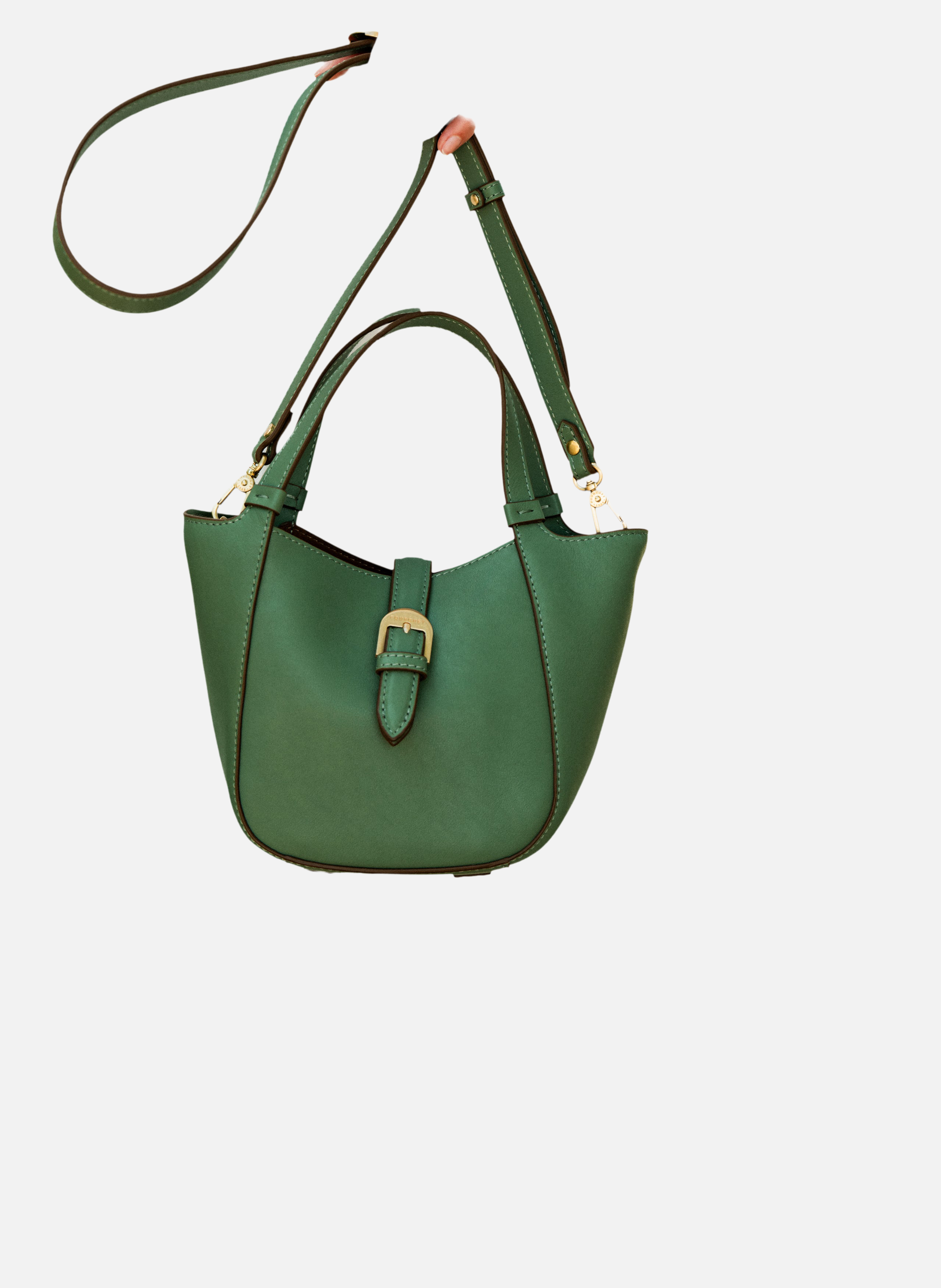 L'envolée | sac à main | Vert POURCHET Femme
