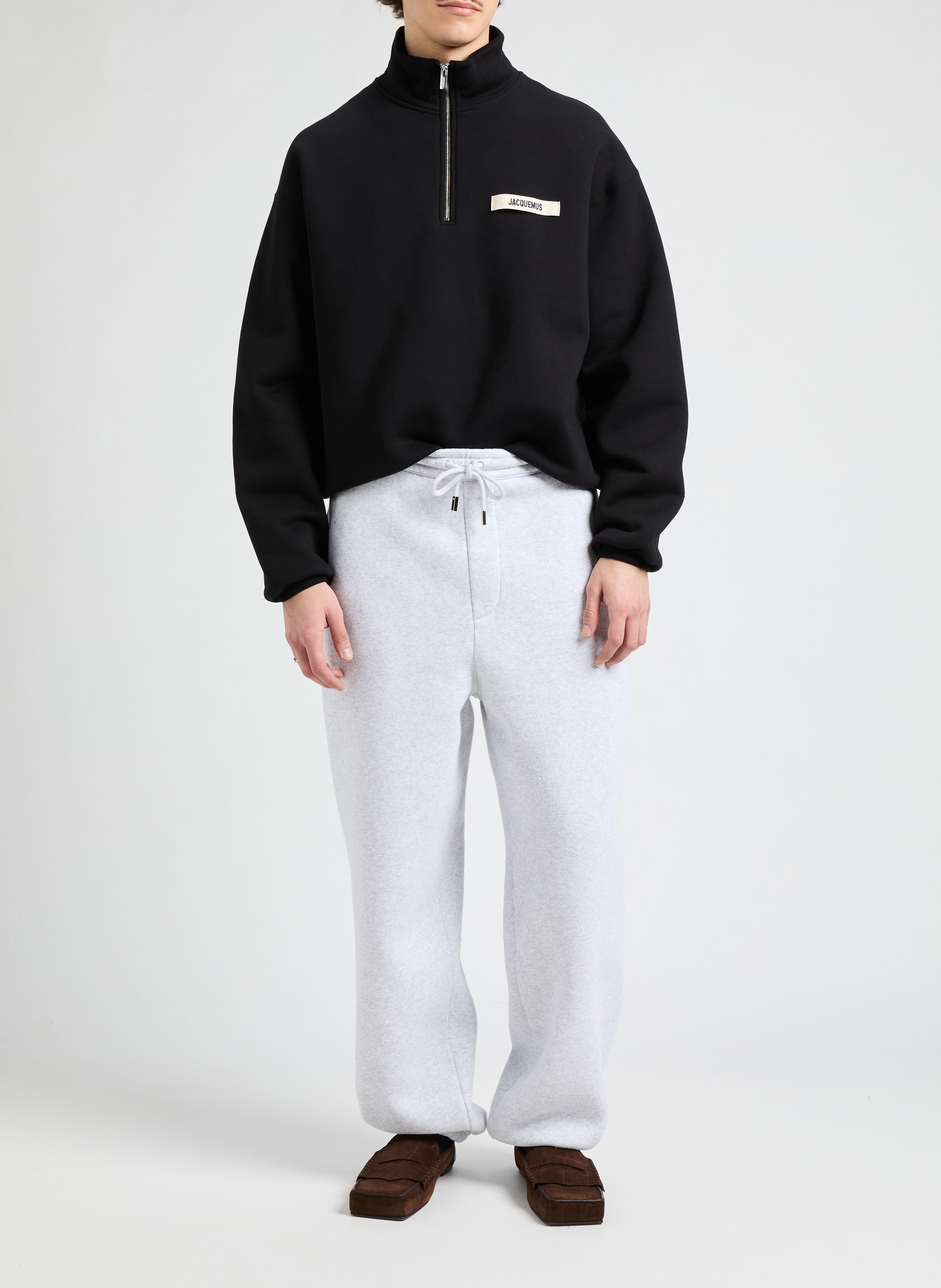 Le jogging Torneo en coton JACQUEMUS Gris