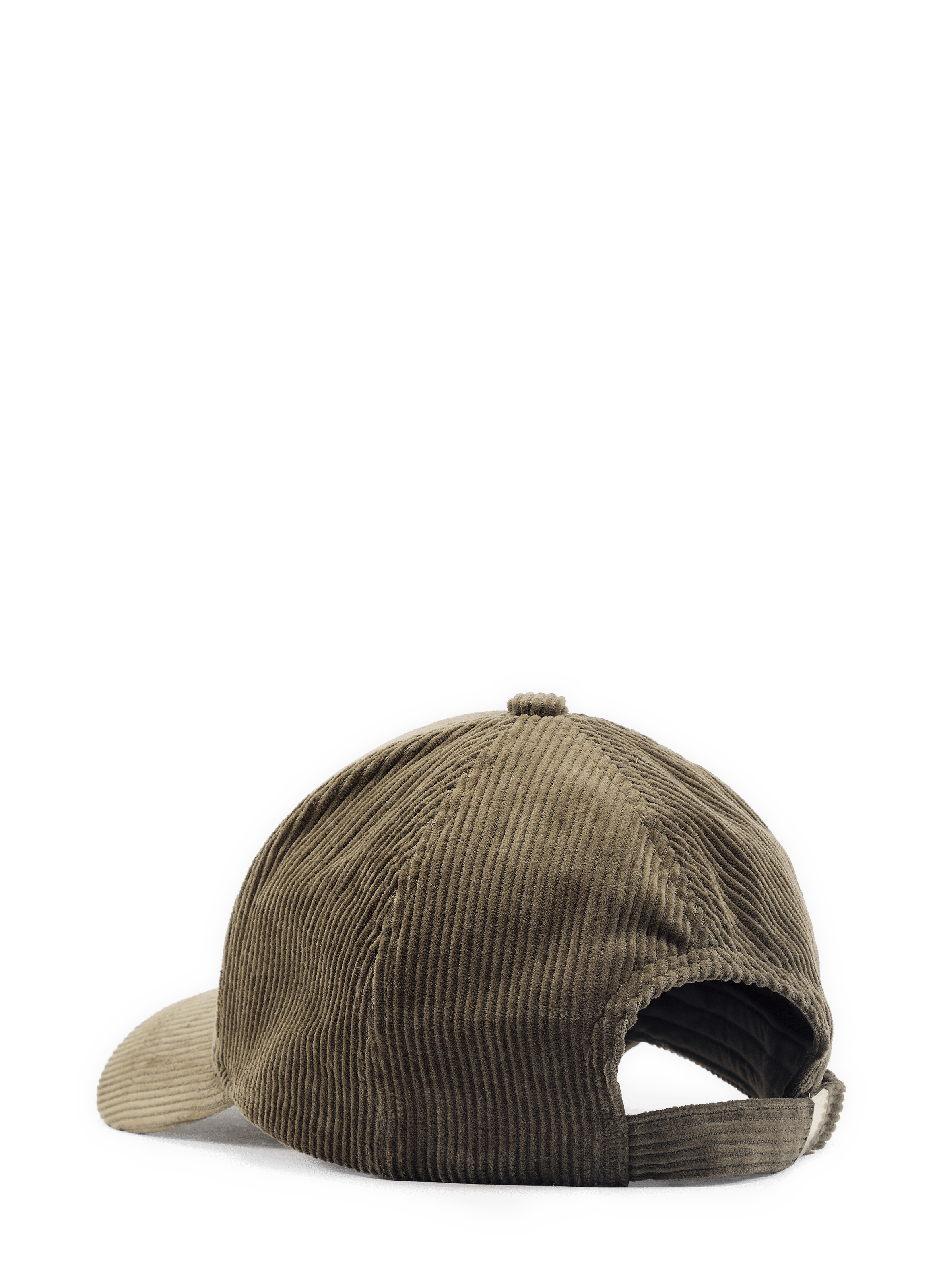 Verstellbare Kappe aus Baumwollvelours SAISON 1865 Khaki