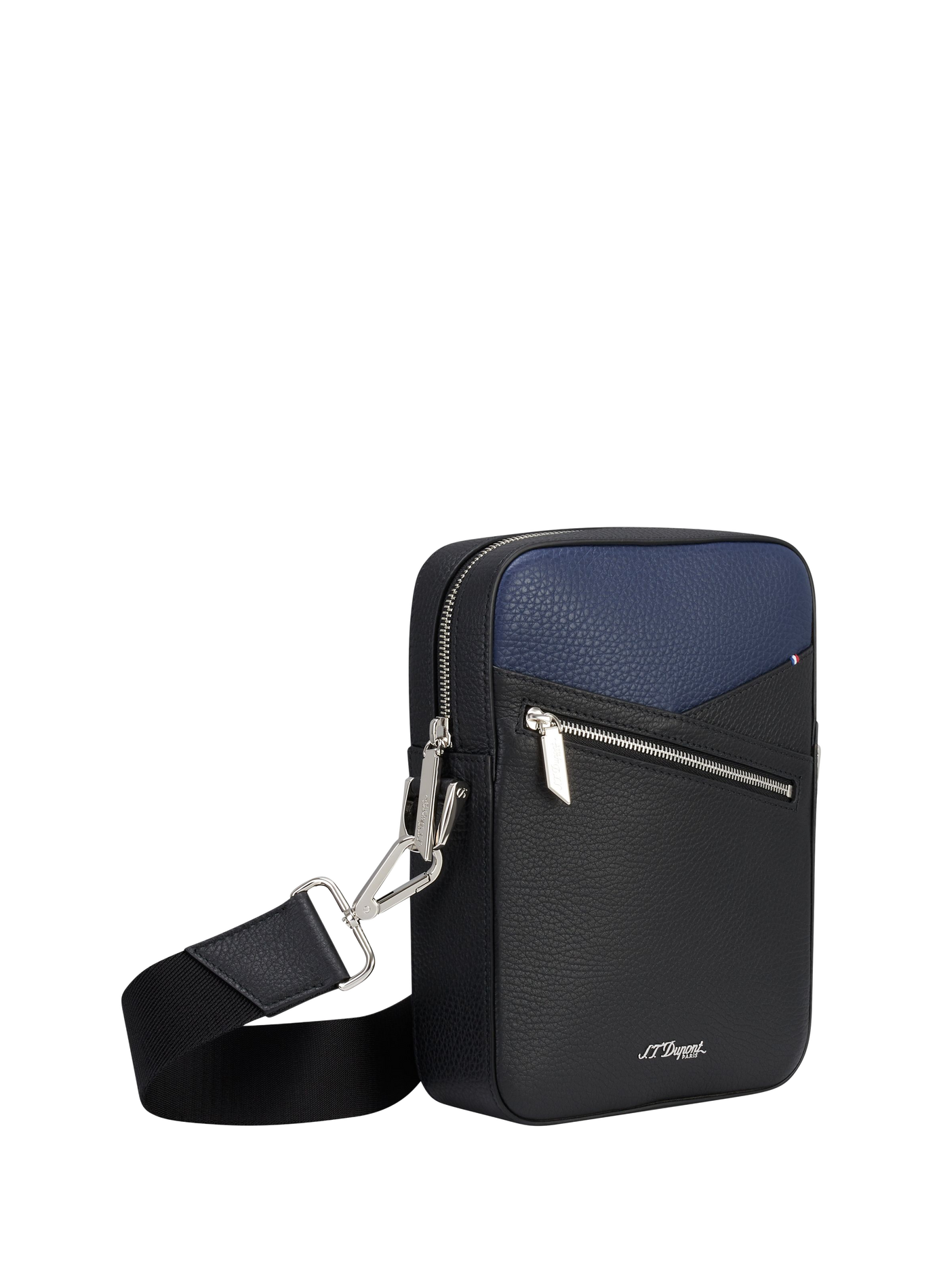 Schultertasche Neo Capsule aus Kalbsleder S.T. DUPONT Schwarz