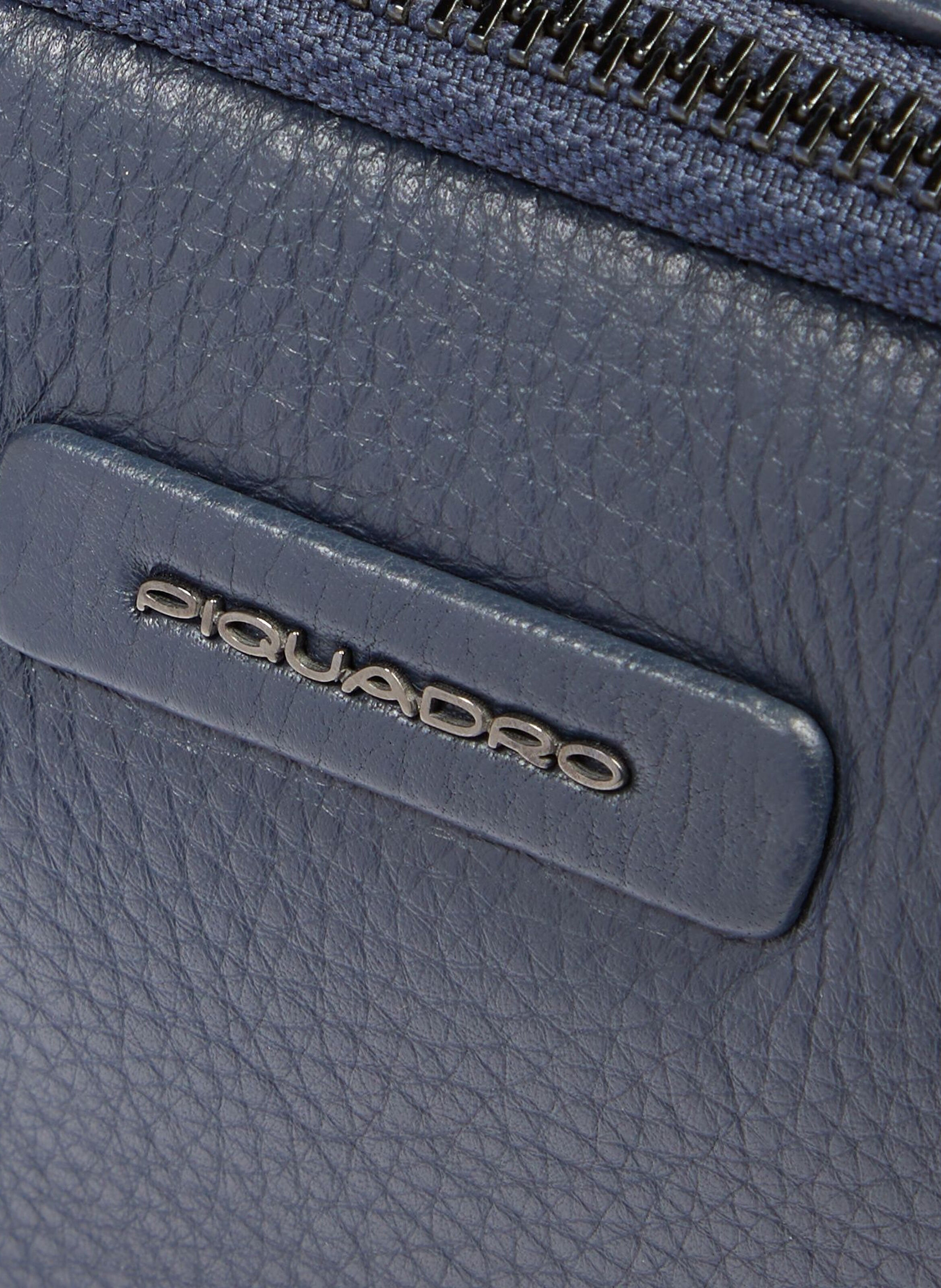 Handtas met twee compartimenten PIQUADRO Blauw