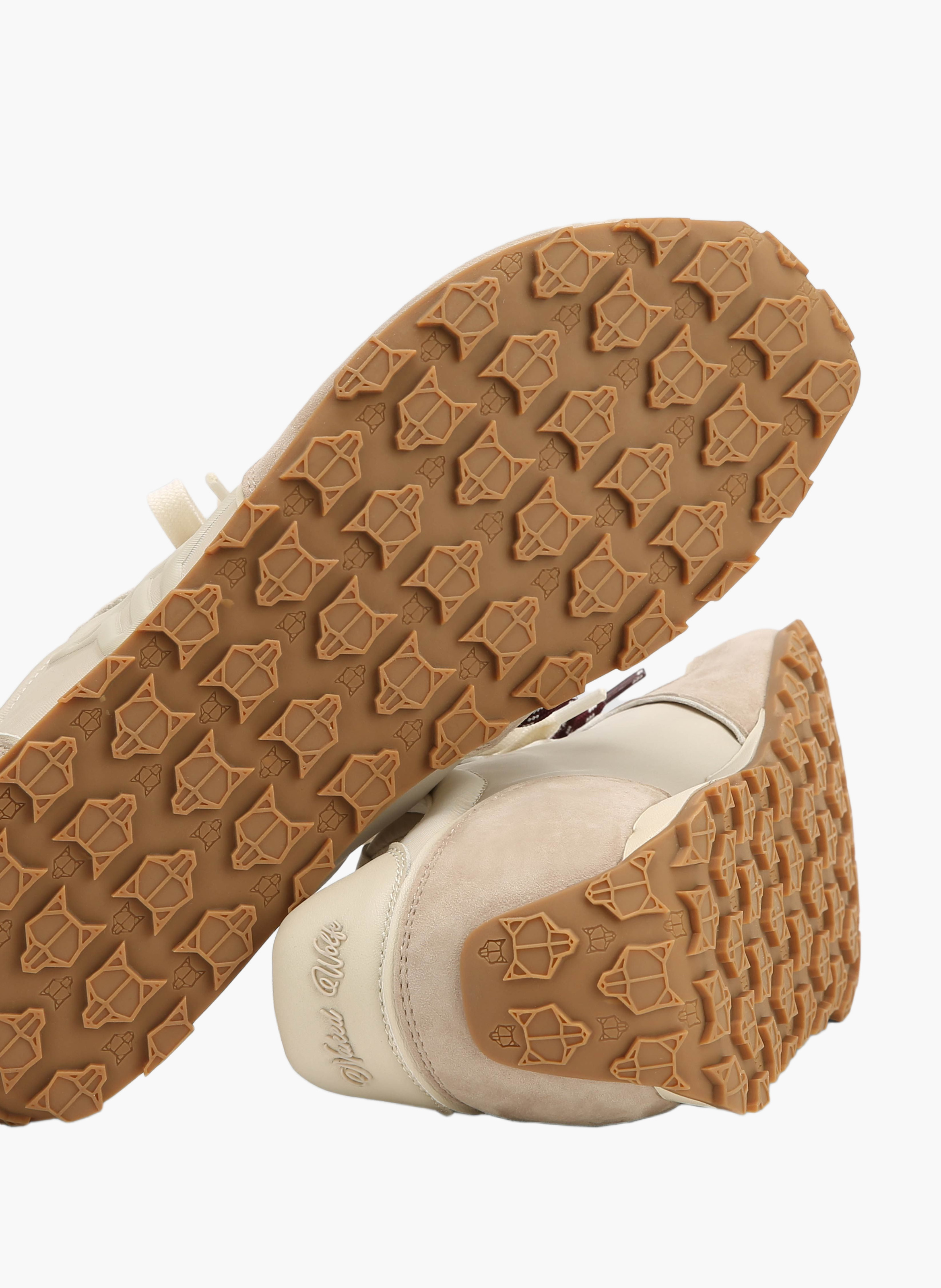 Baskets lightning en nylon NAKED WOLFE Beige