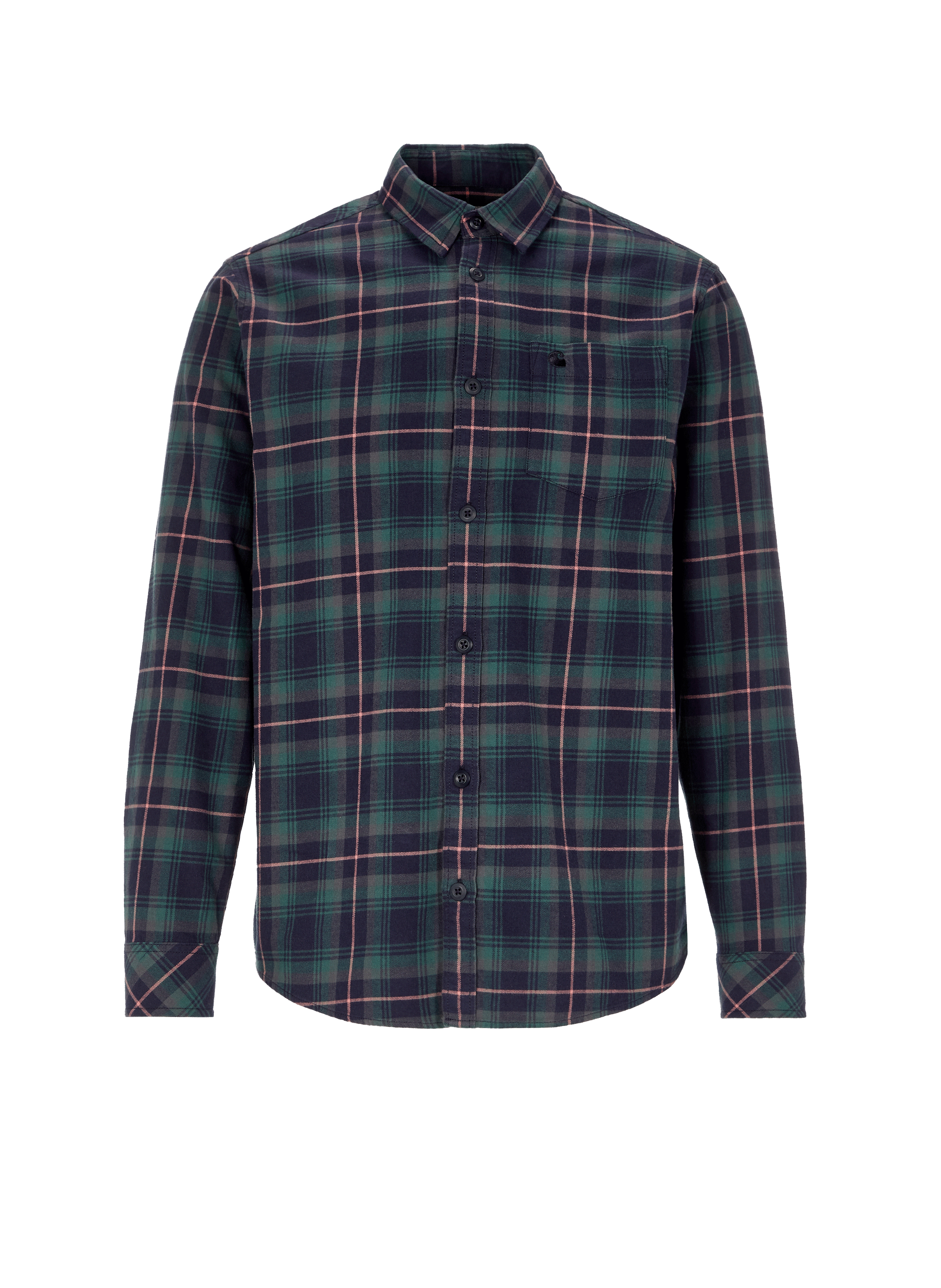 Chemise à carreaux en coton