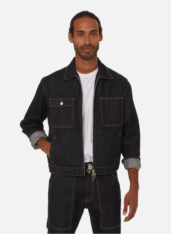 Alexander mcqueen sales denim jacket