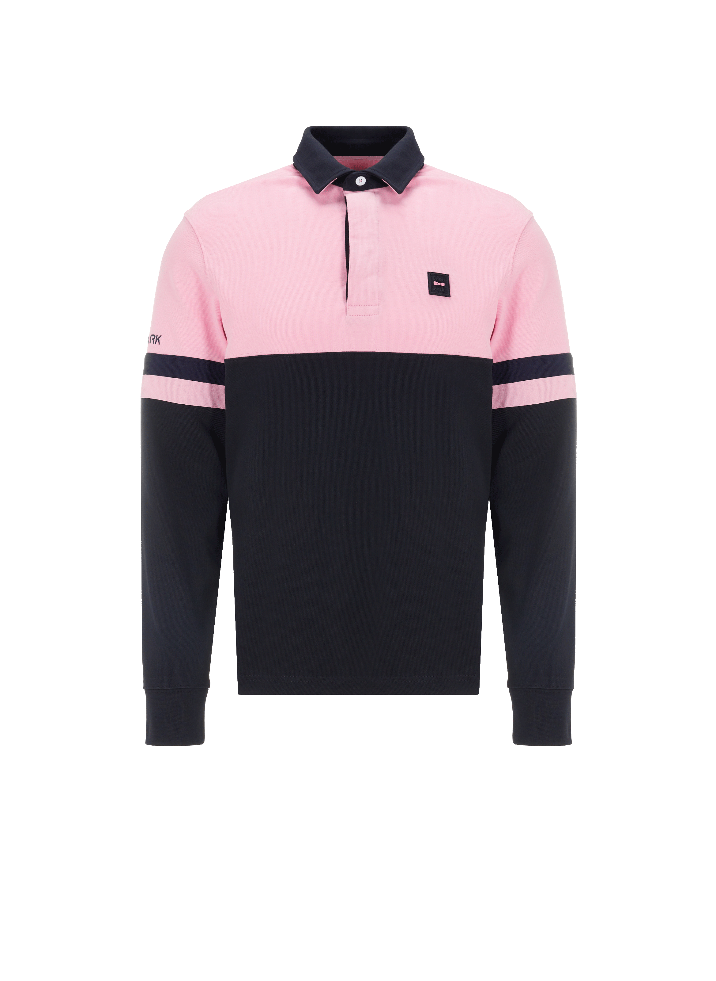 Polo bicolore en coton