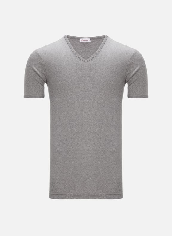 Cotton T-shirt Grey by EMINENCE EMINENCE Cotton T-shirt Grey
