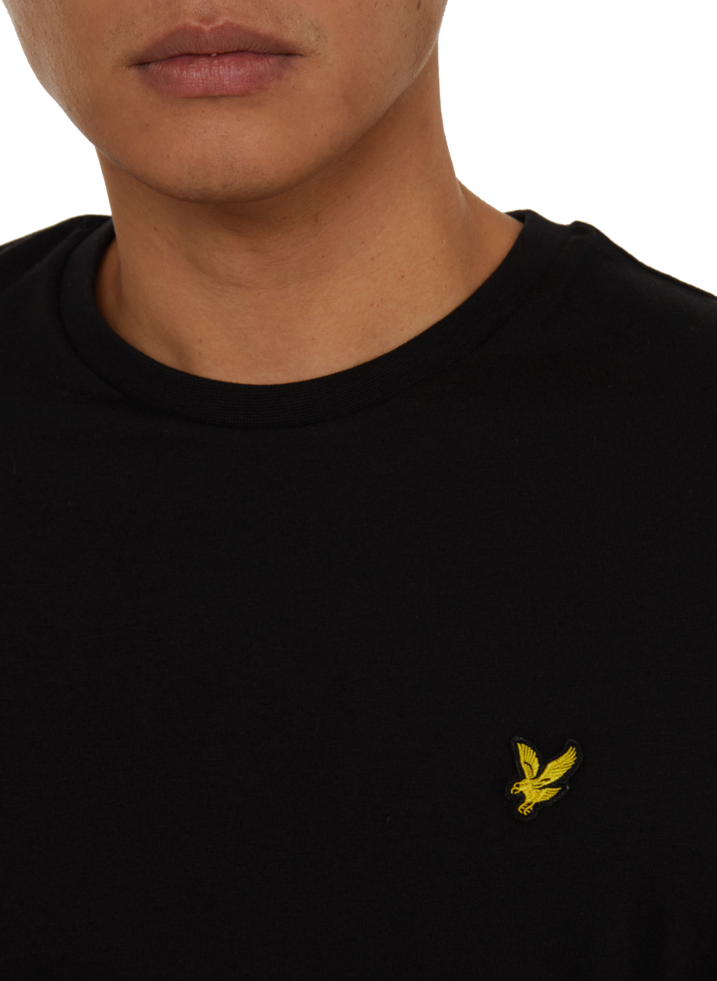 Cotton T-shirt LYLE & SCOTT Black