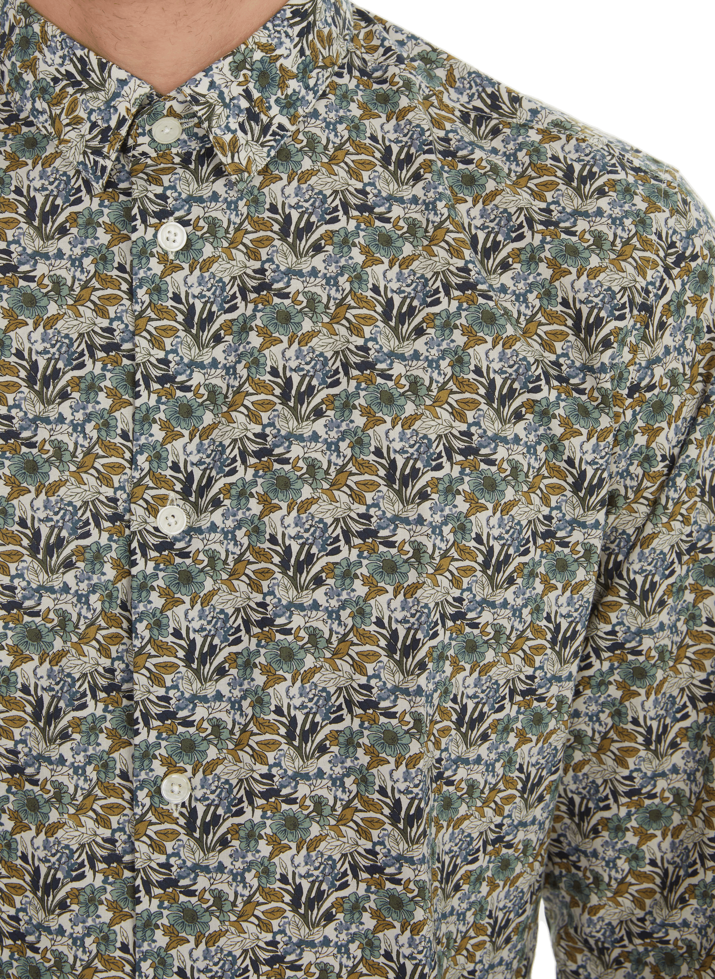 Chemise imprimée en coton Dropico Multicolore