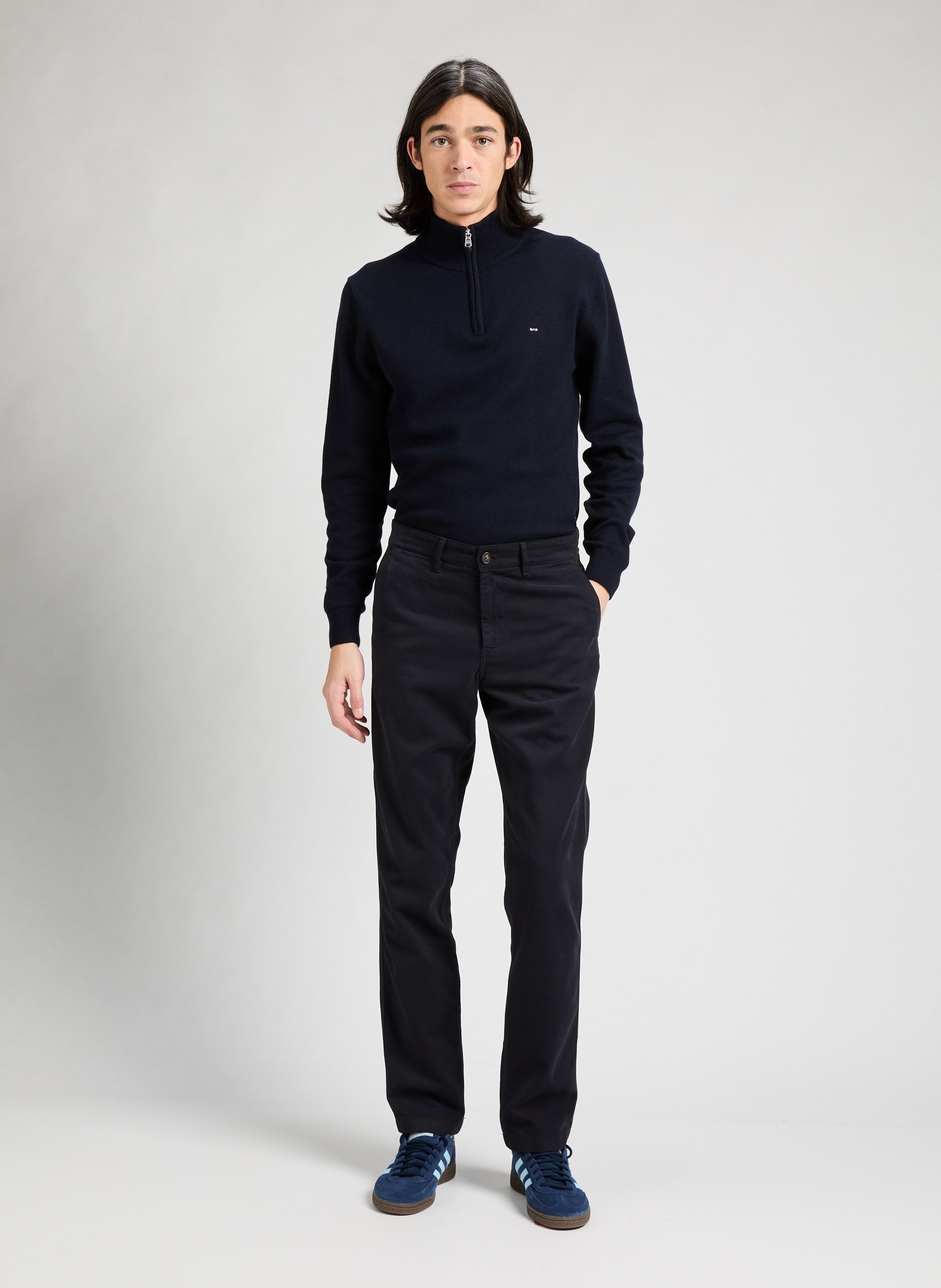Night blue trousers - The Air Uniform EDEN PARK Blue