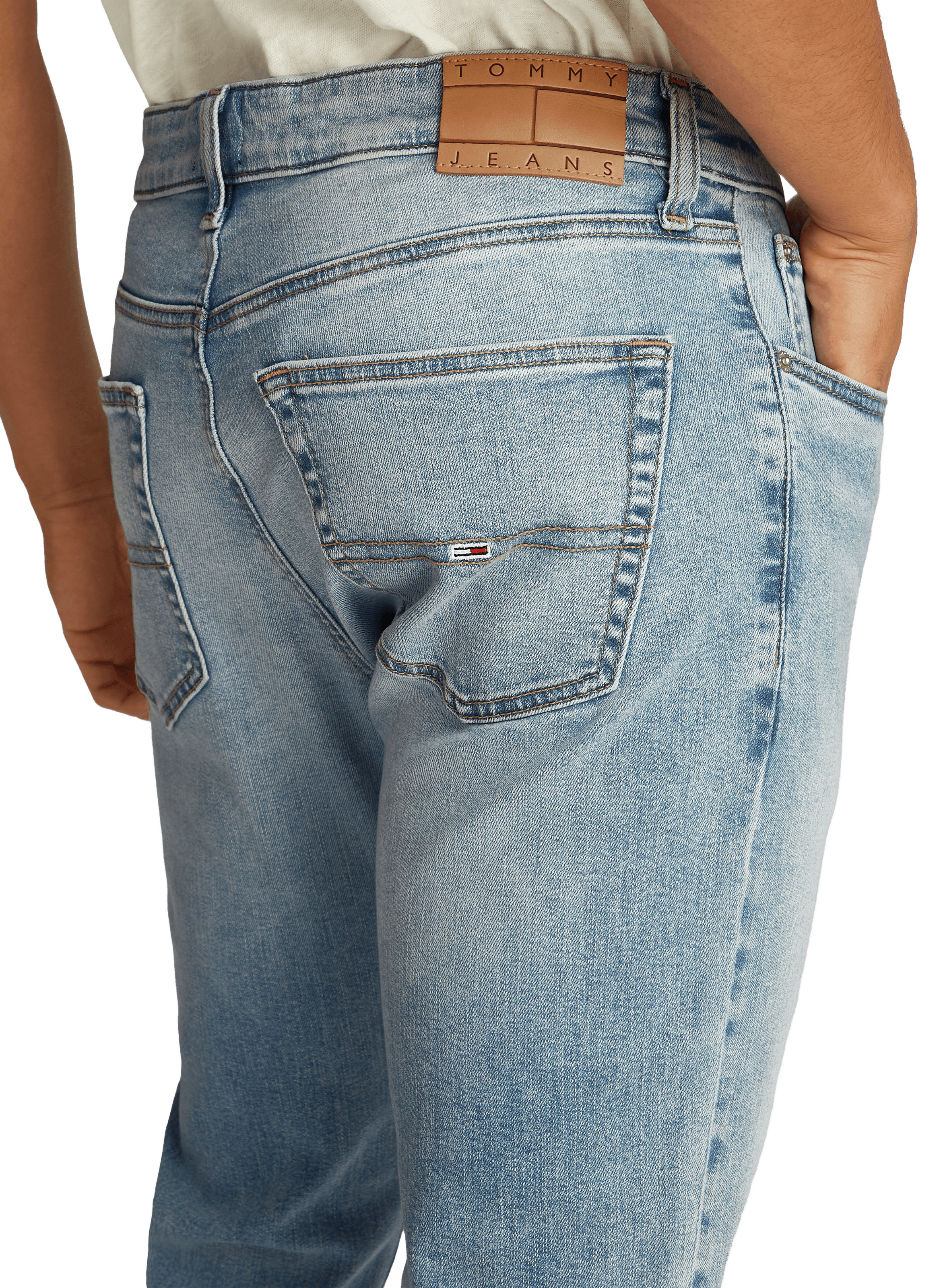 Cotton T-shirt TOMMY HILFIGER Blue