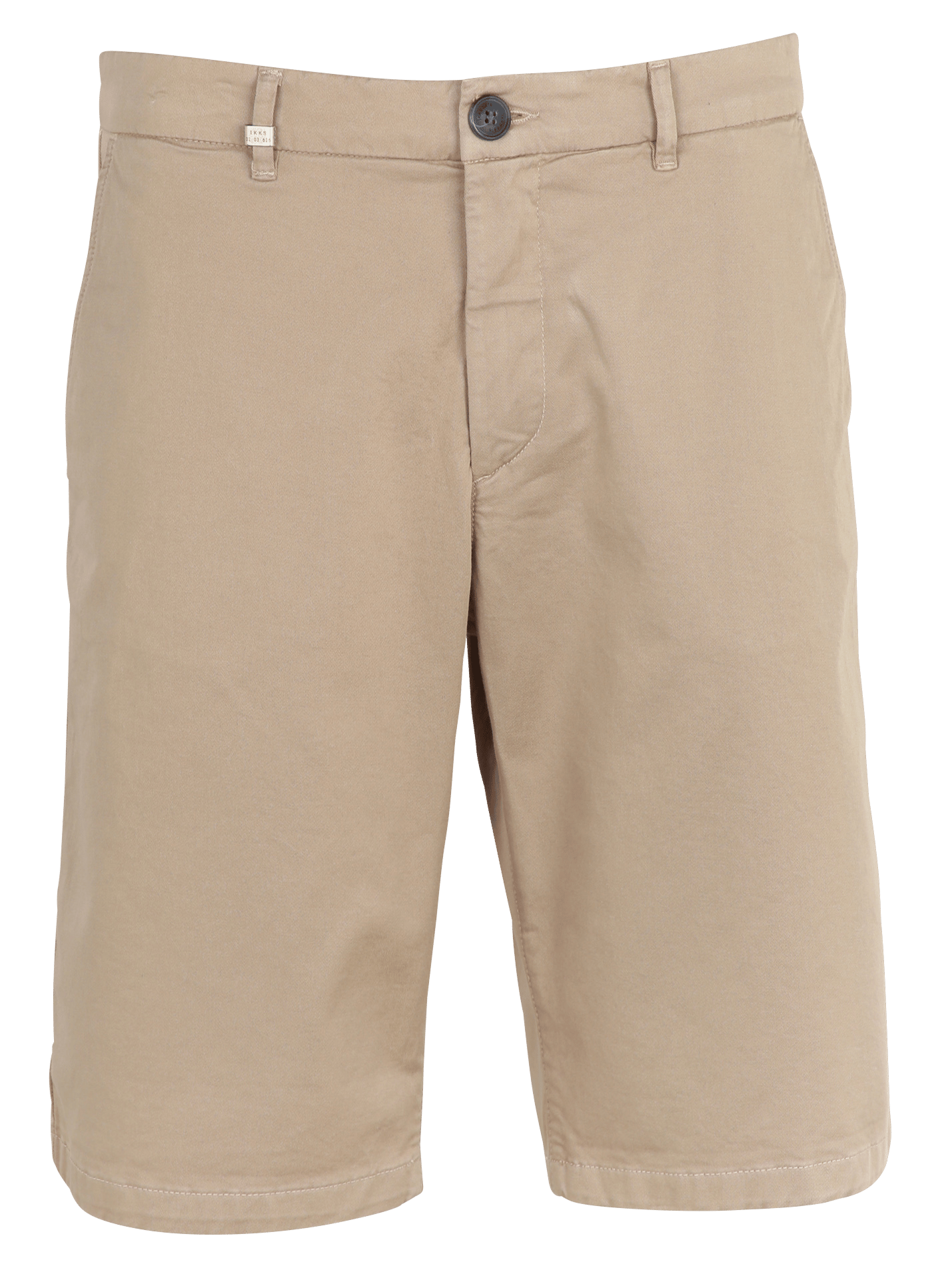 Bermuda droit en coton mélangé IKKS Beige