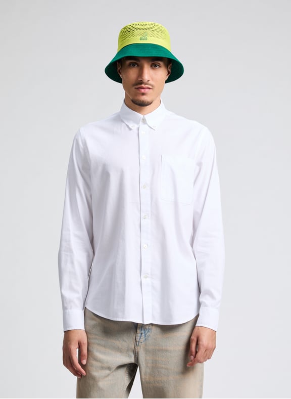 Cotton blend shirt Blue by NN.07 NN.07 Cotton blend shirt Blue