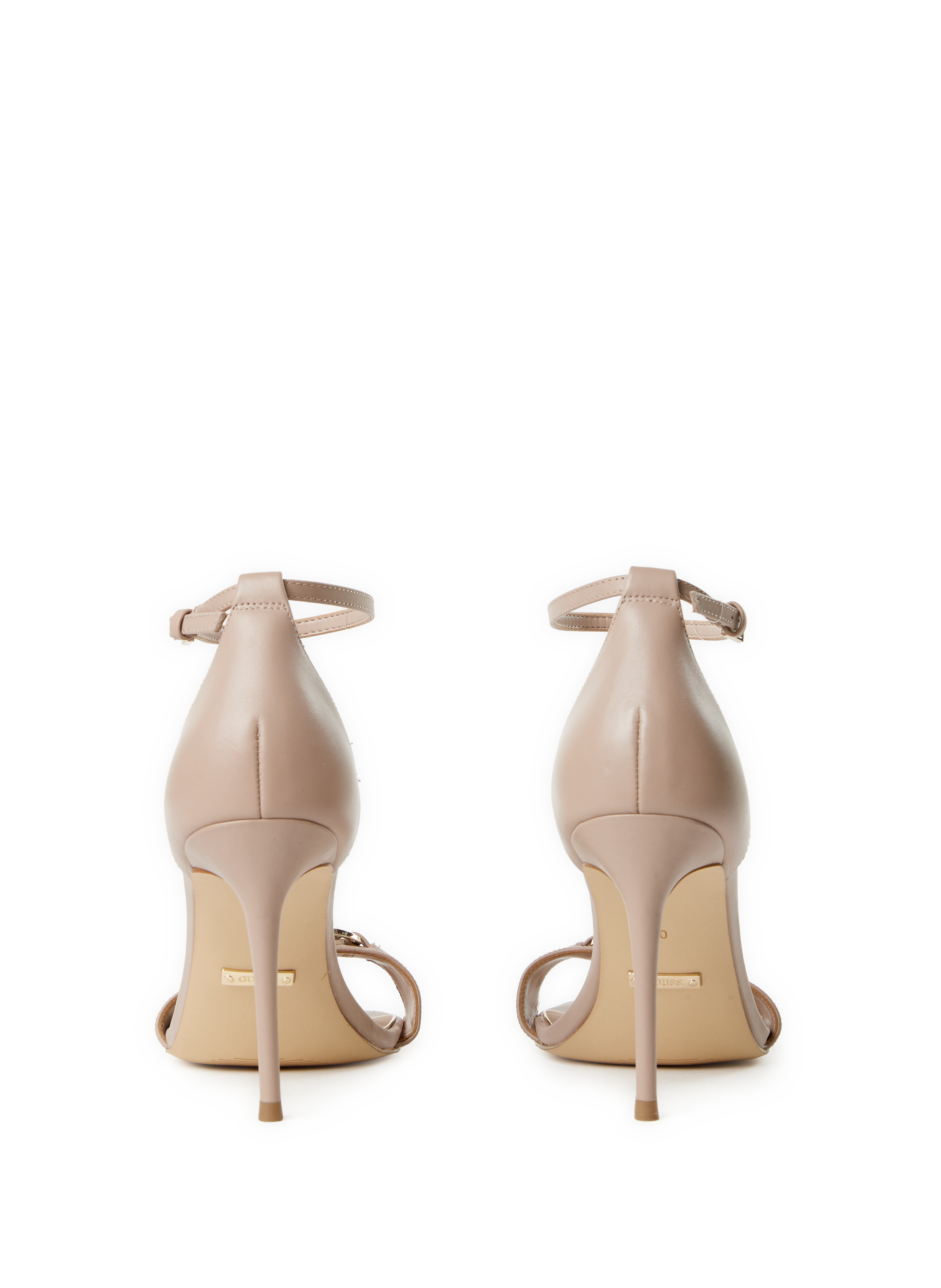 Solid leather pumps GUESS Beige
