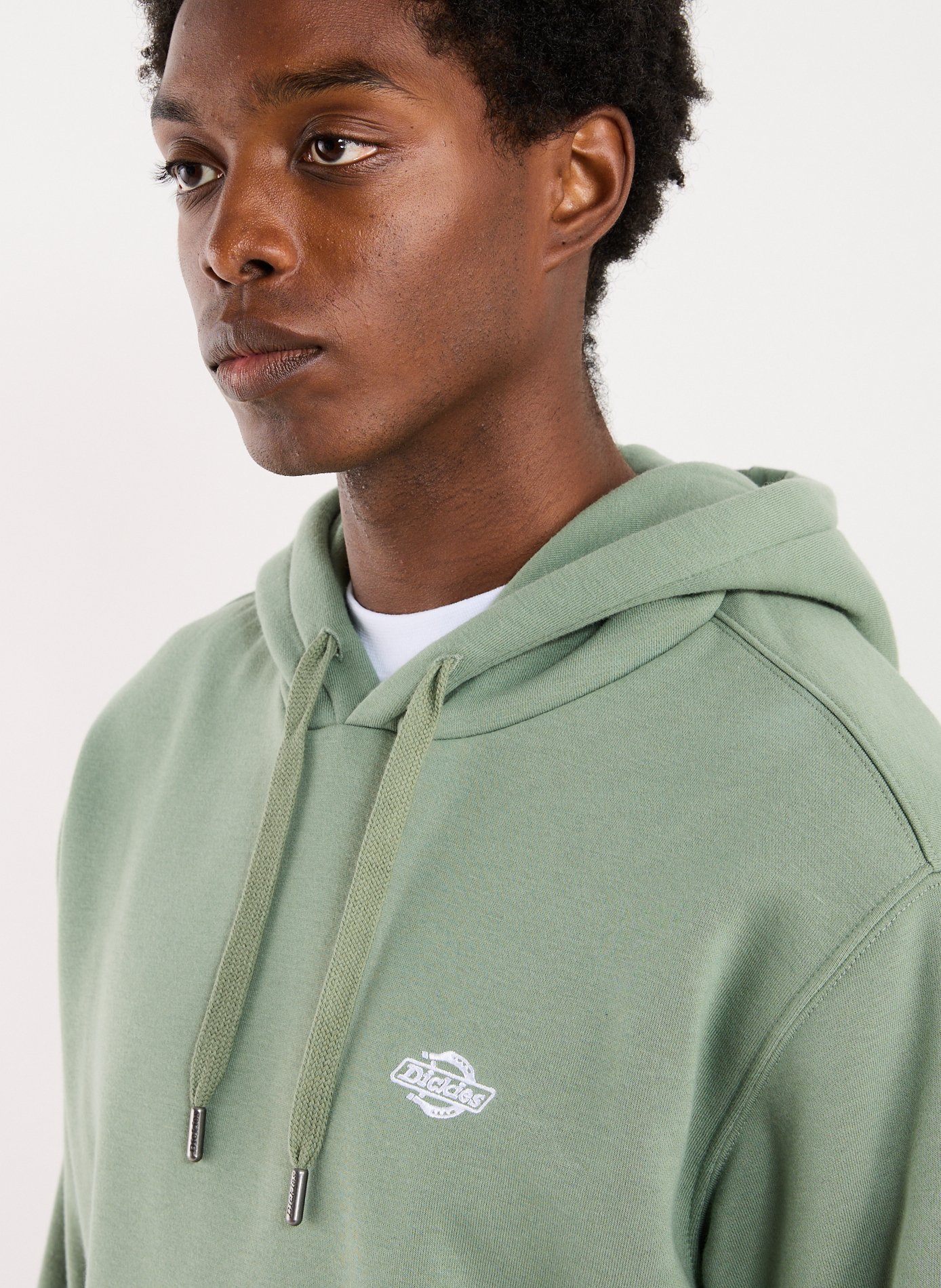 Hoodie en coton mélangé DICKIES Vert