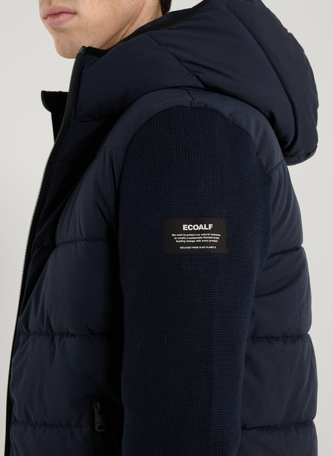Bale two-material jacket ECOALF Blue