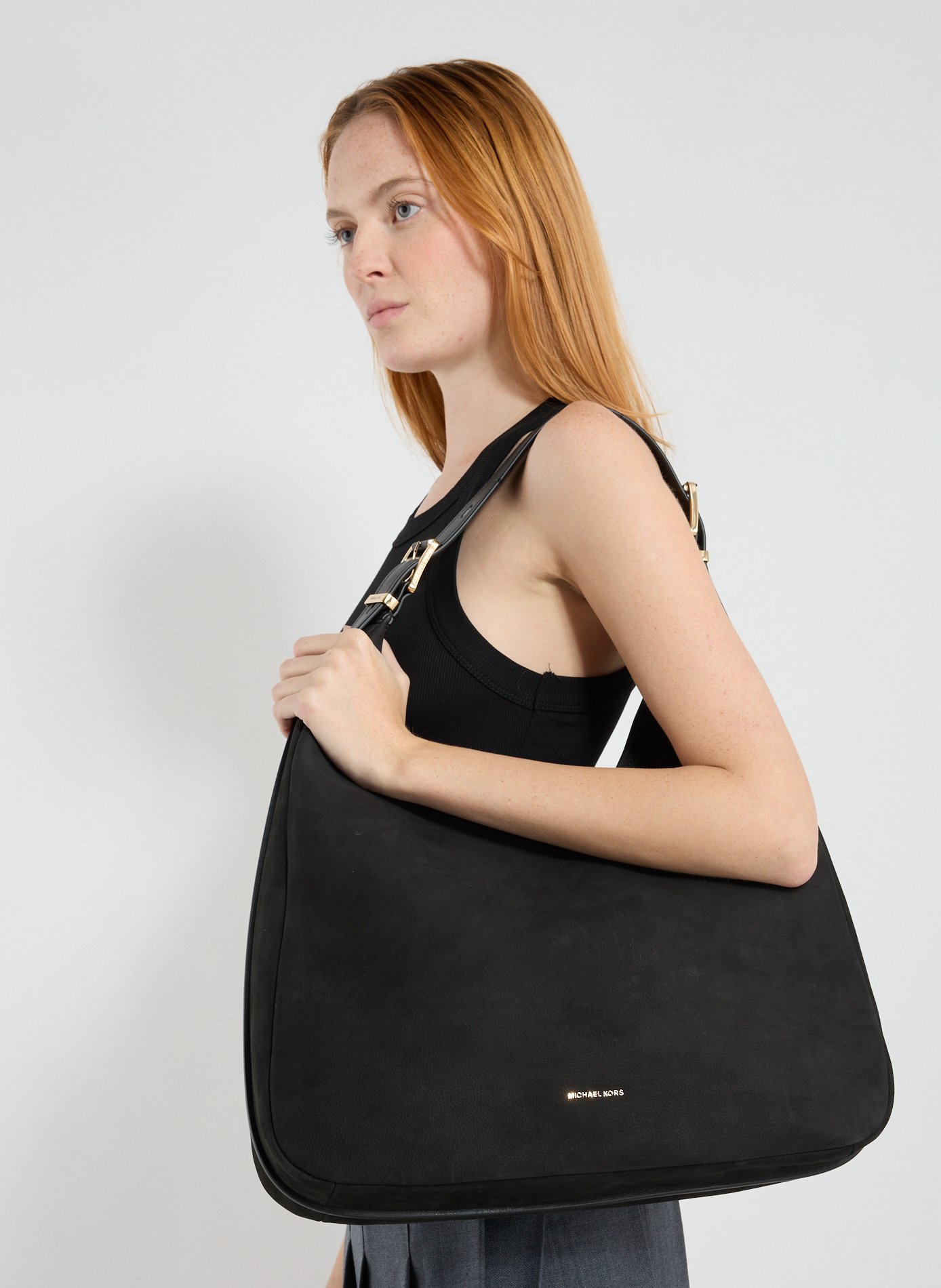 Sac à main Nolita en cuir MICHAEL KORS Noir