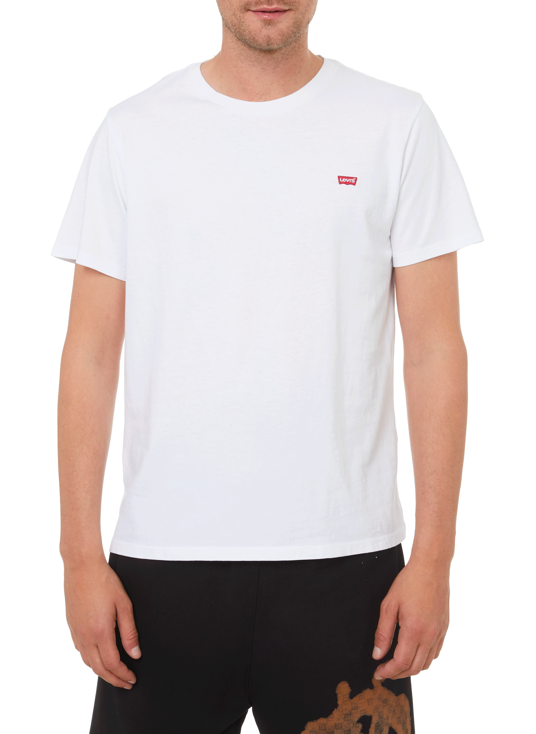 Cotton logo T-shirt LEVI'S White