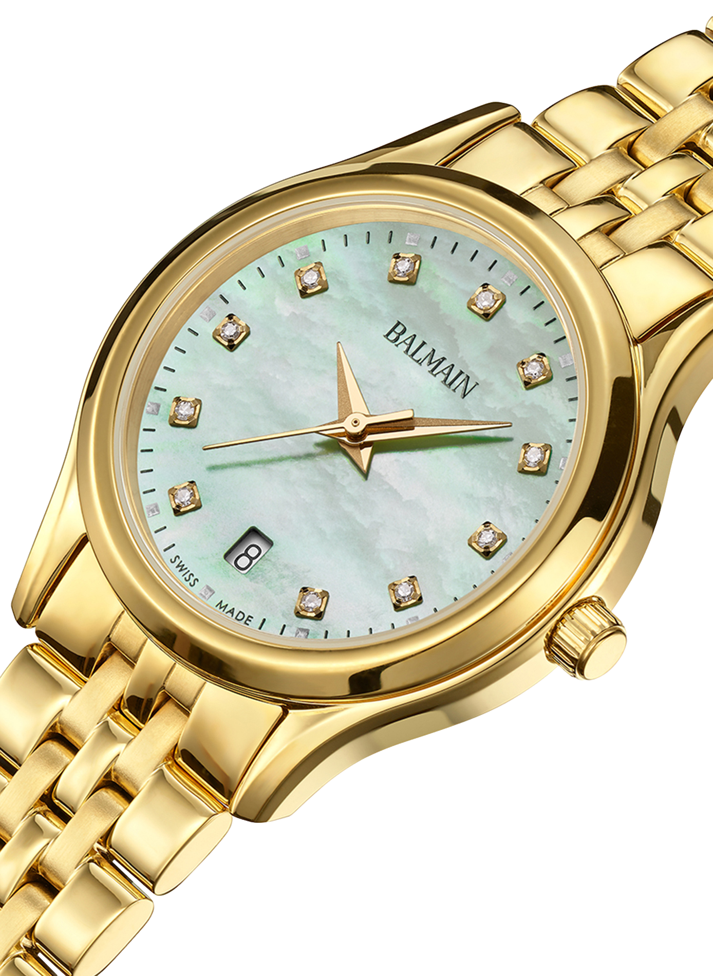 Montre quartz Beleganza en acier inoxydable BALMAIN WATCHES Doré