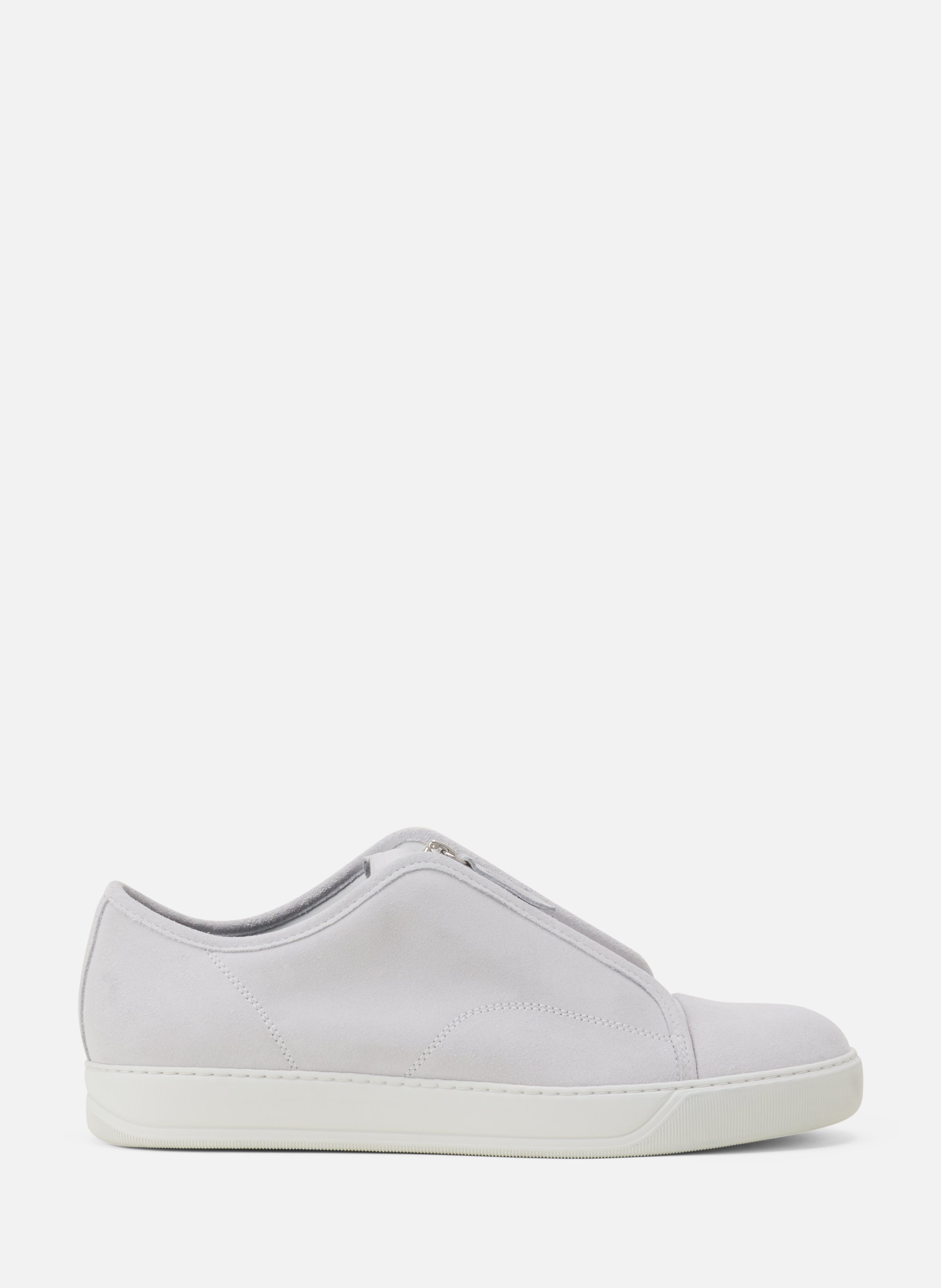 Sneakers dbb1 zip en suede LANVIN Blanc