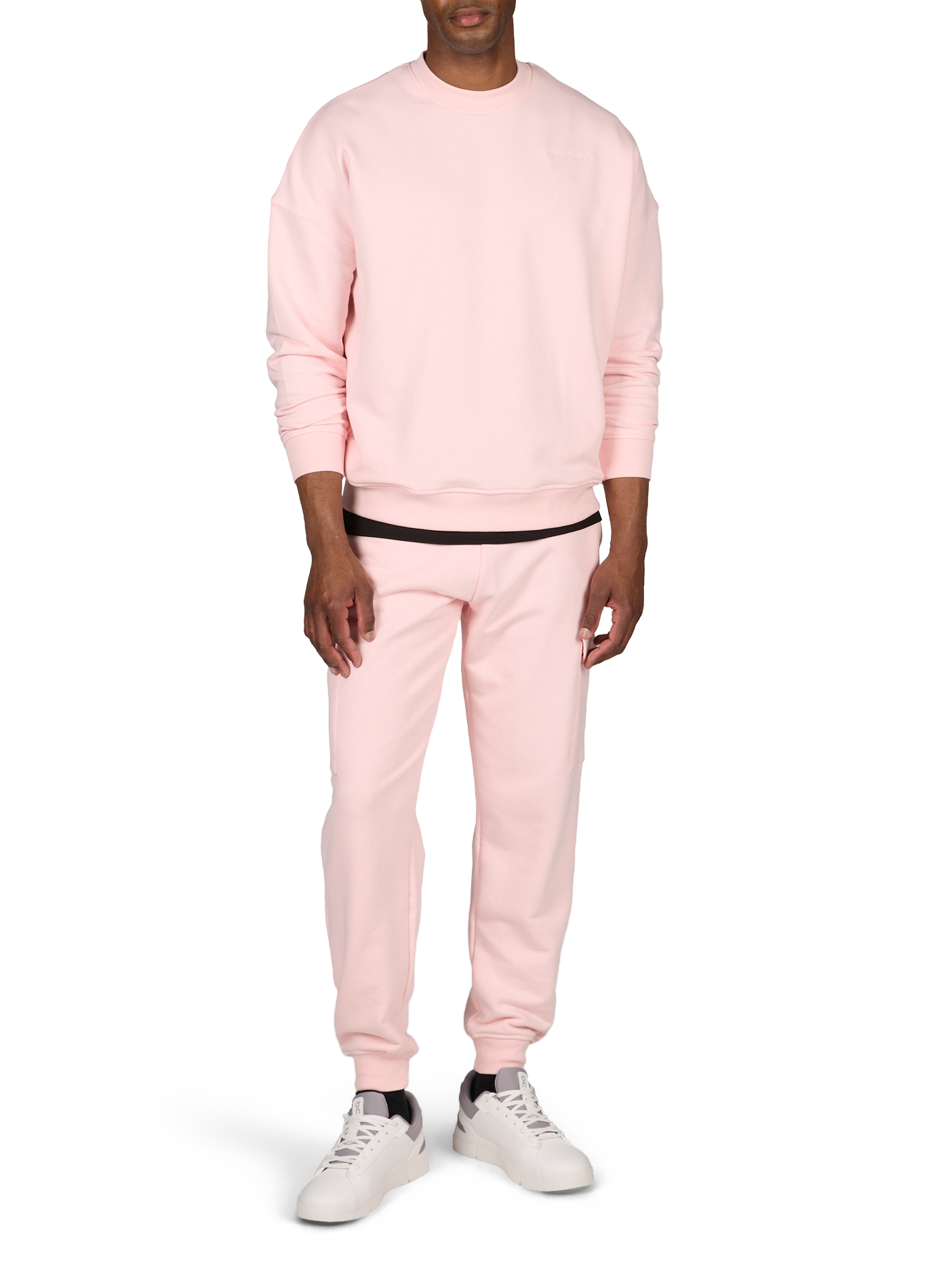 Jogging regular Martino à poches cargo en coton GERTRUDE ET GASTON Rose