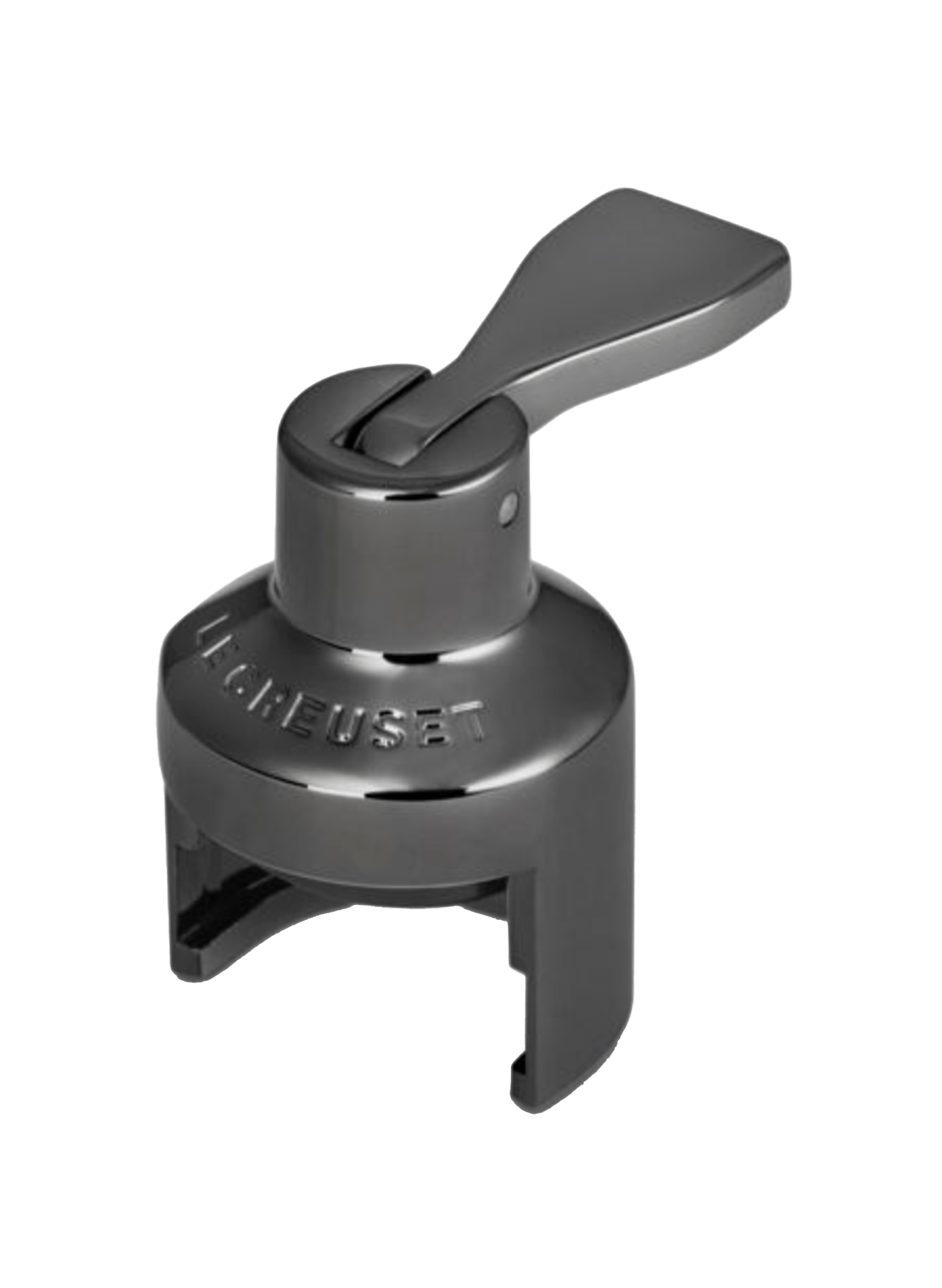 Perlenweinverschluss SW-101 aus Metall LE CREUSET Schwarz