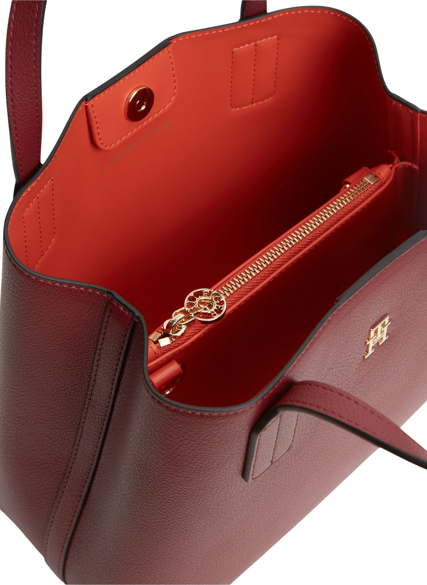 Handbag TOMMY HILFIGER Red