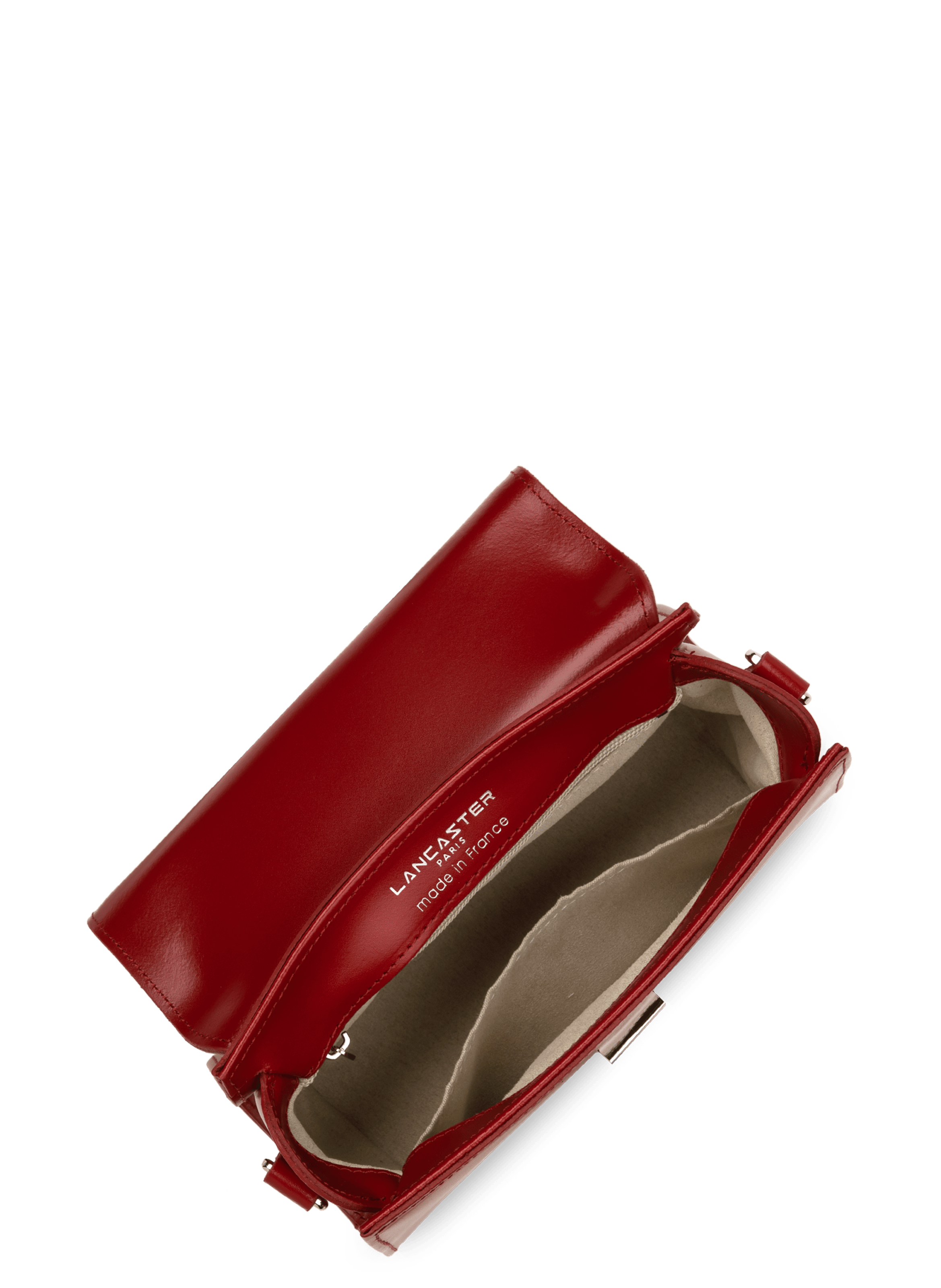 Kleine handtas - subtiel chic | Rood LANCASTER Dames