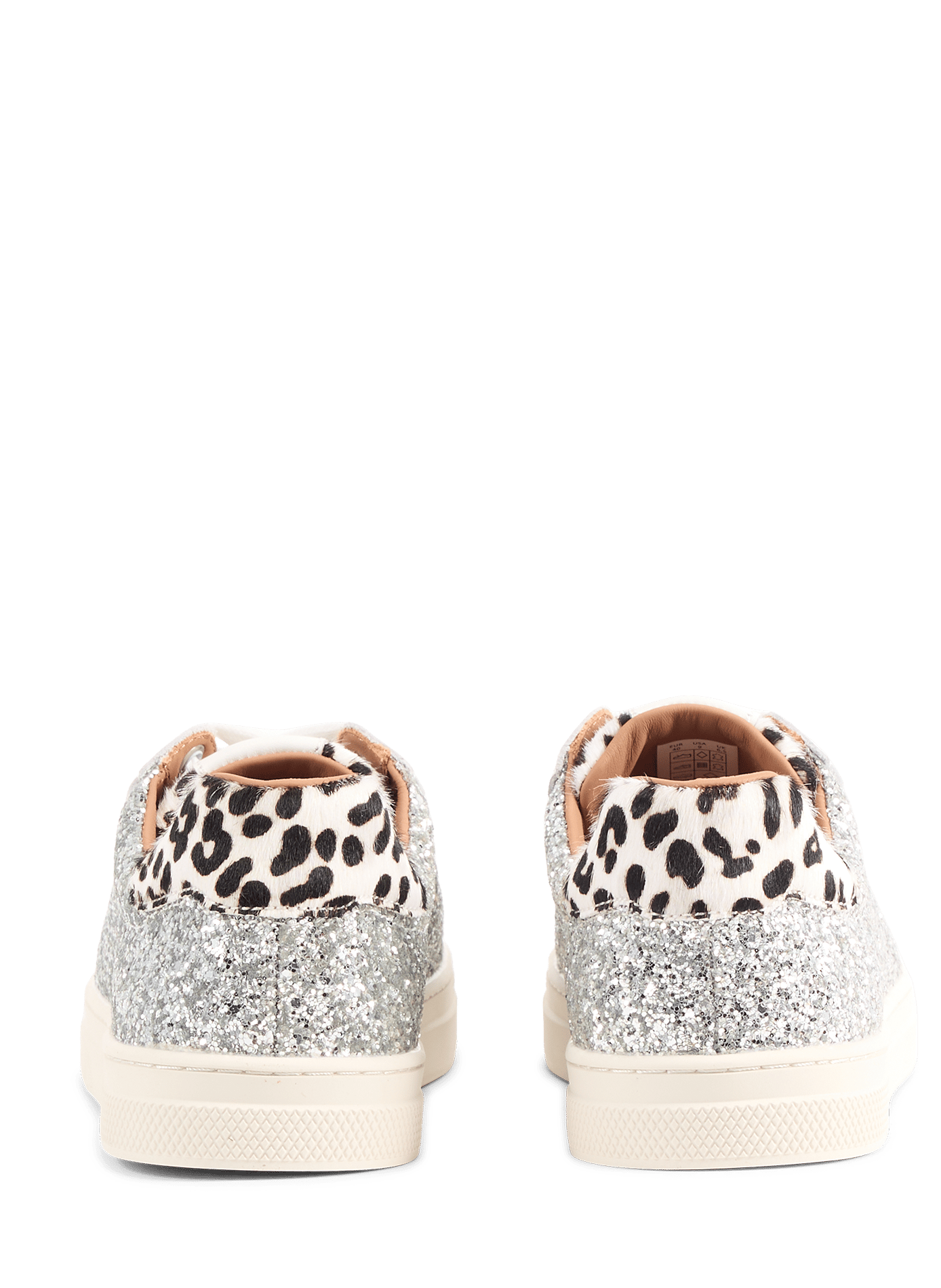 Sparkle Wave Glitter Sneakers SCHMOOVE Silver