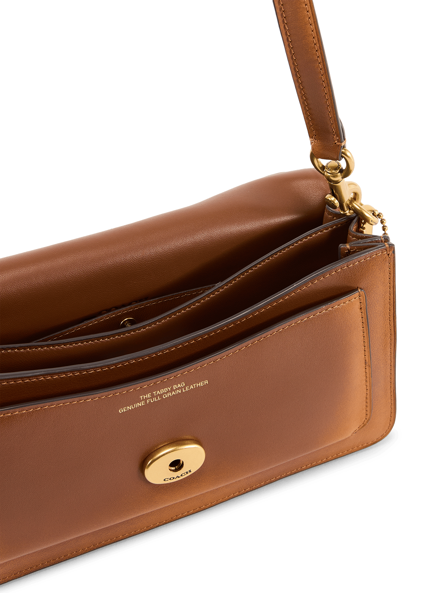 Sac à bandoulière Tabby 26 en cuir COACH Braun