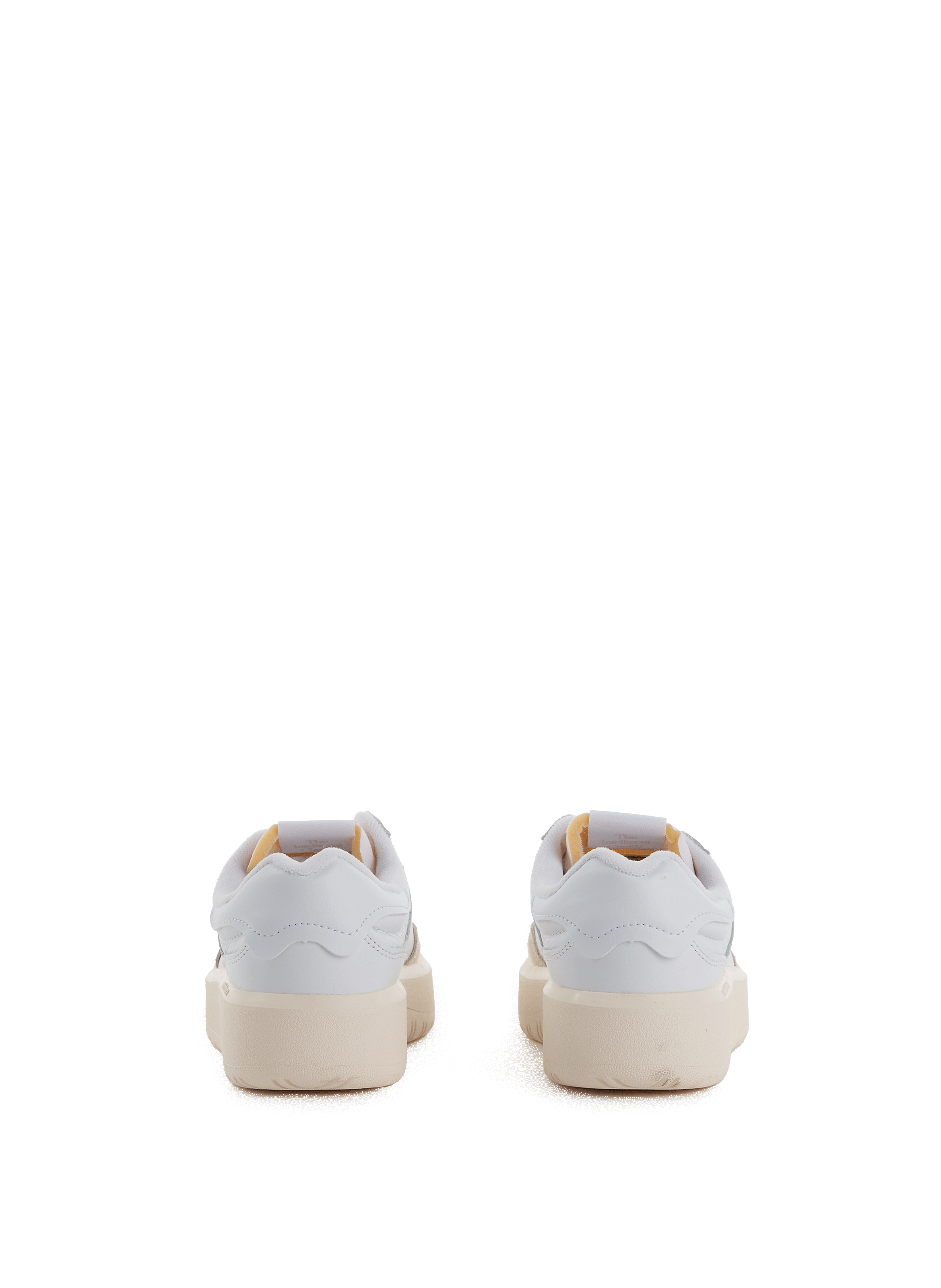 Baskets en cuir NEW BALANCE Blanc