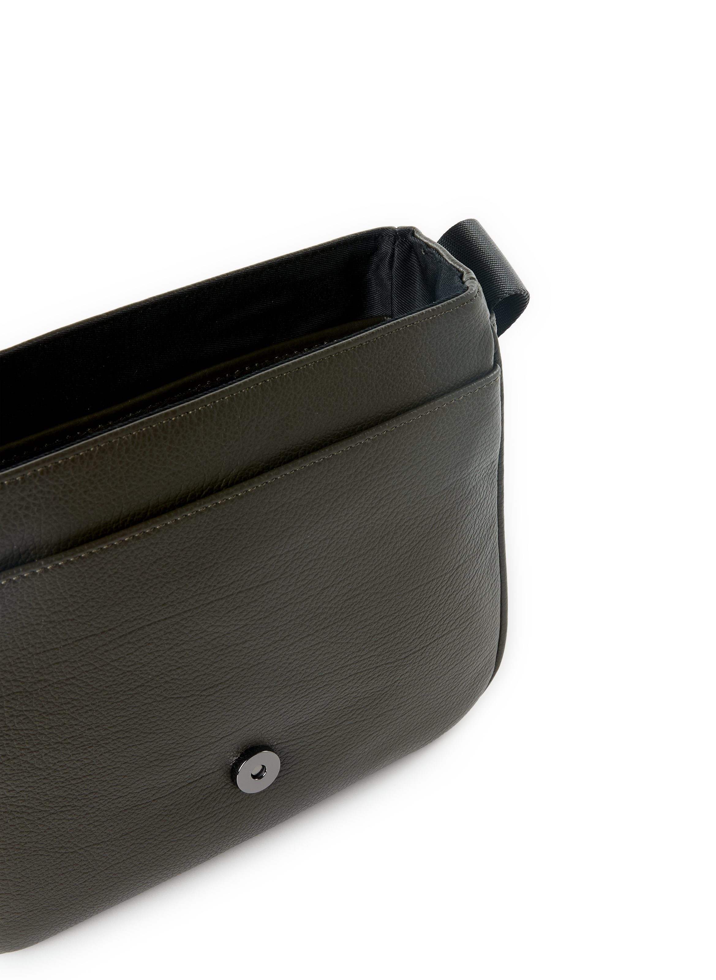 Leather Shoulder bag SAISON 1865 Khaki