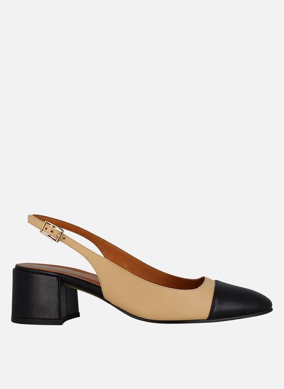 Escarpins en cuir dhapon Noir by JONAK JONAK Escarpins en cuir dhapon Noir