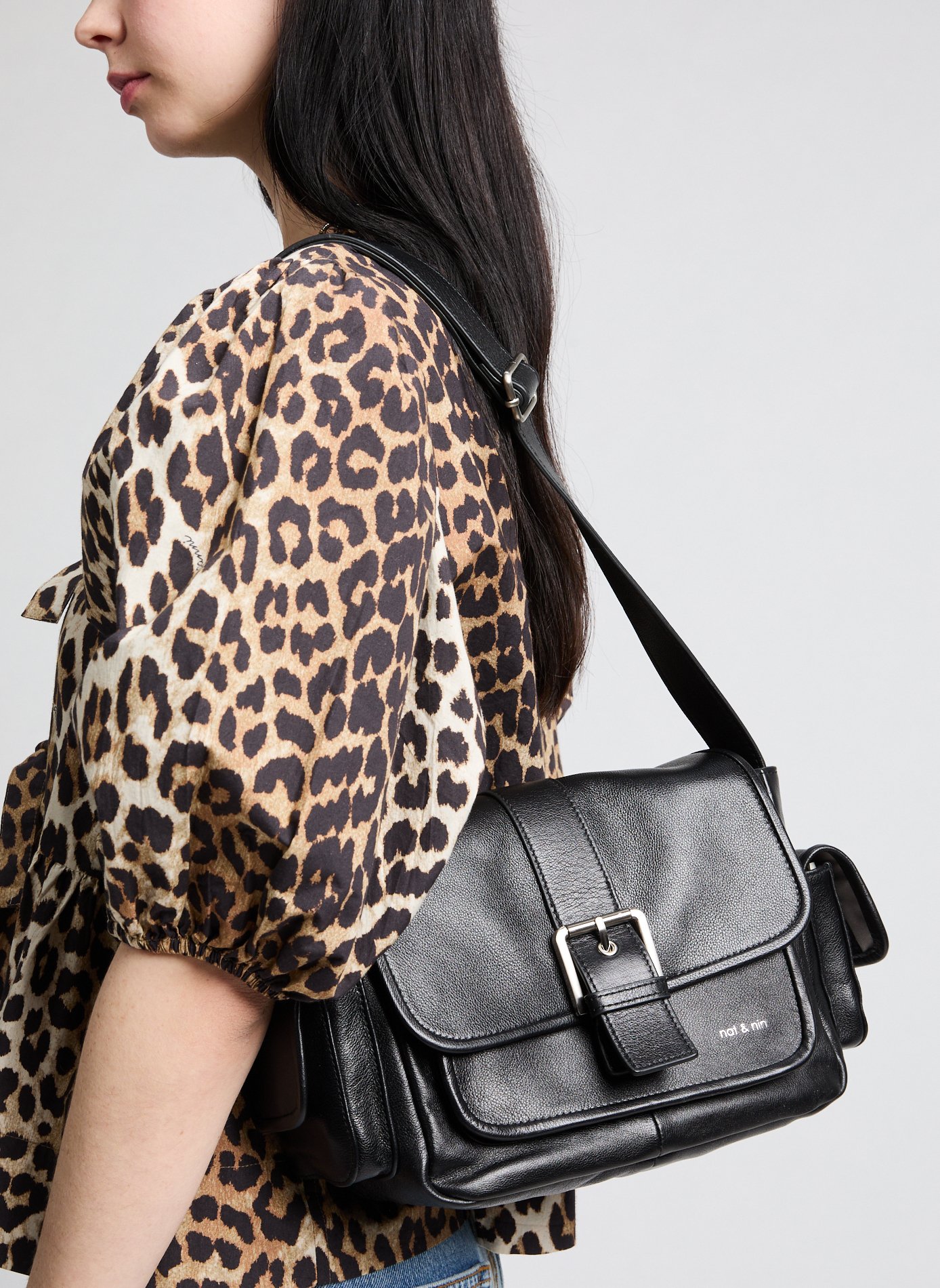 Joy shoulder bag NAT &amp; NIN Black