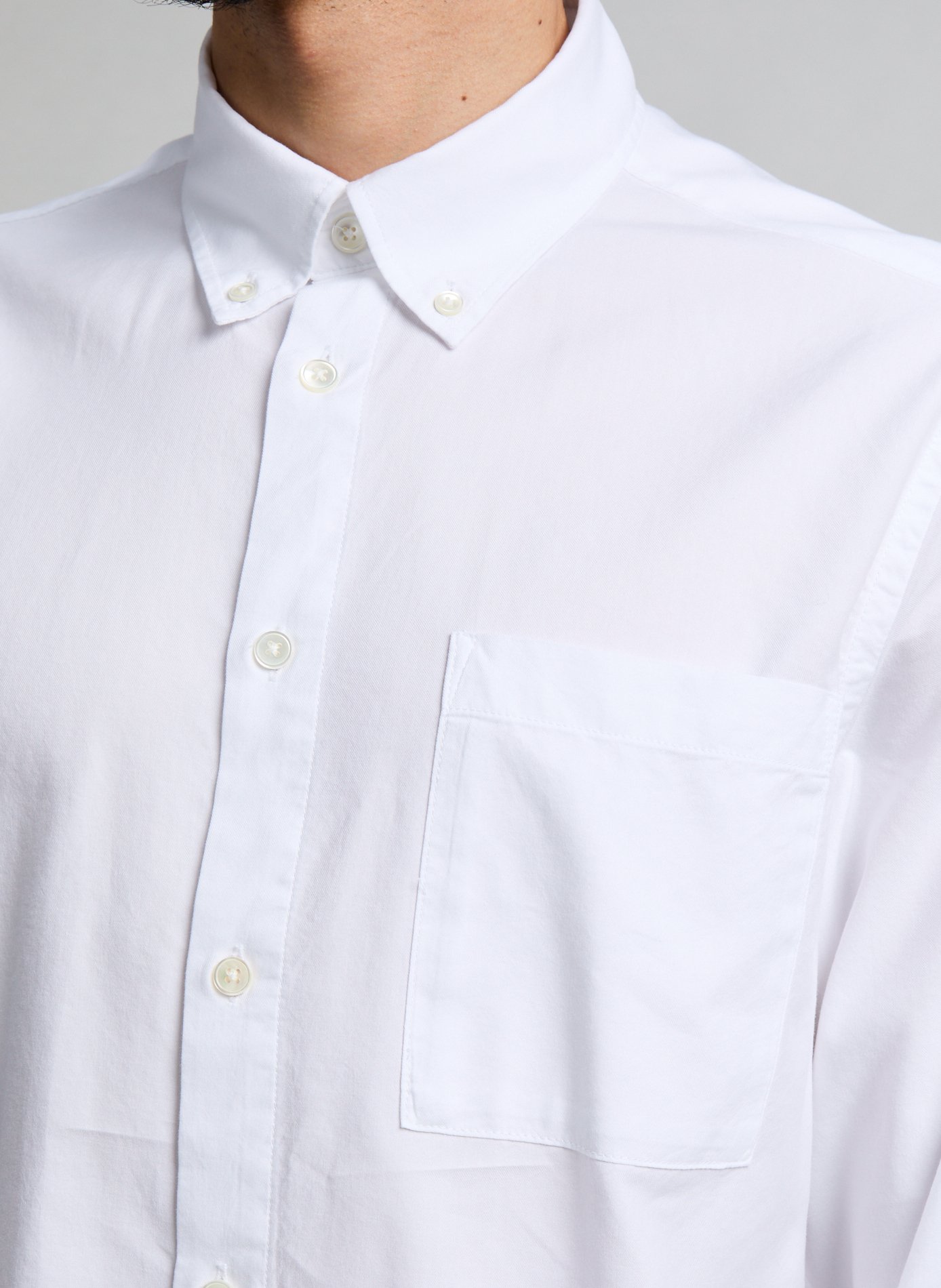 Cotton blend shirt NN.07 Blue